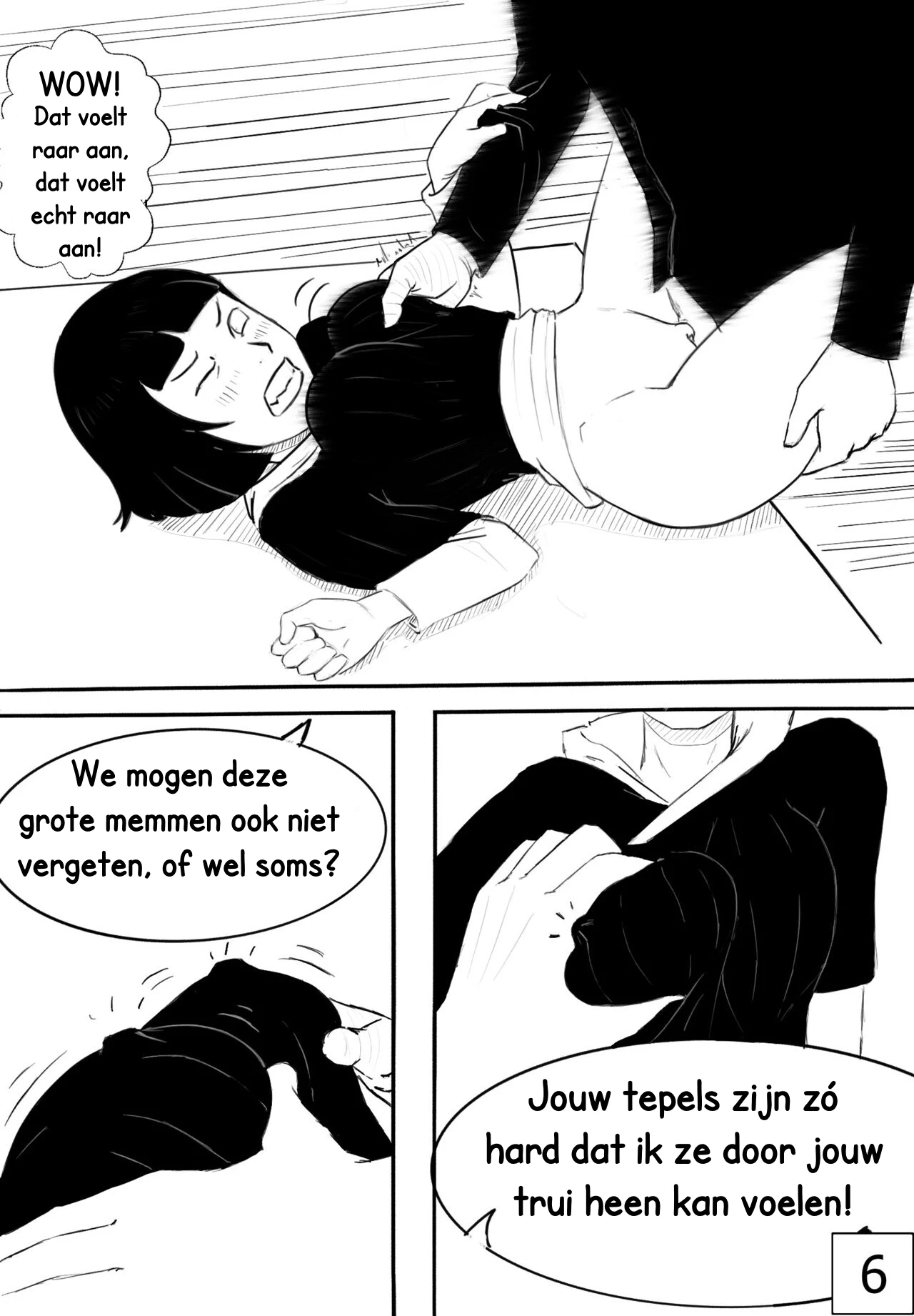 The Line between Son and Wife porn comic picture 7