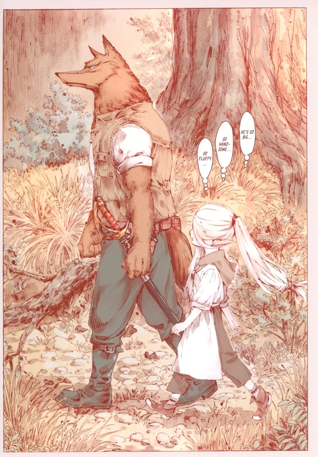 The Little Elf and the Savage Beastmen porn comic picture 10