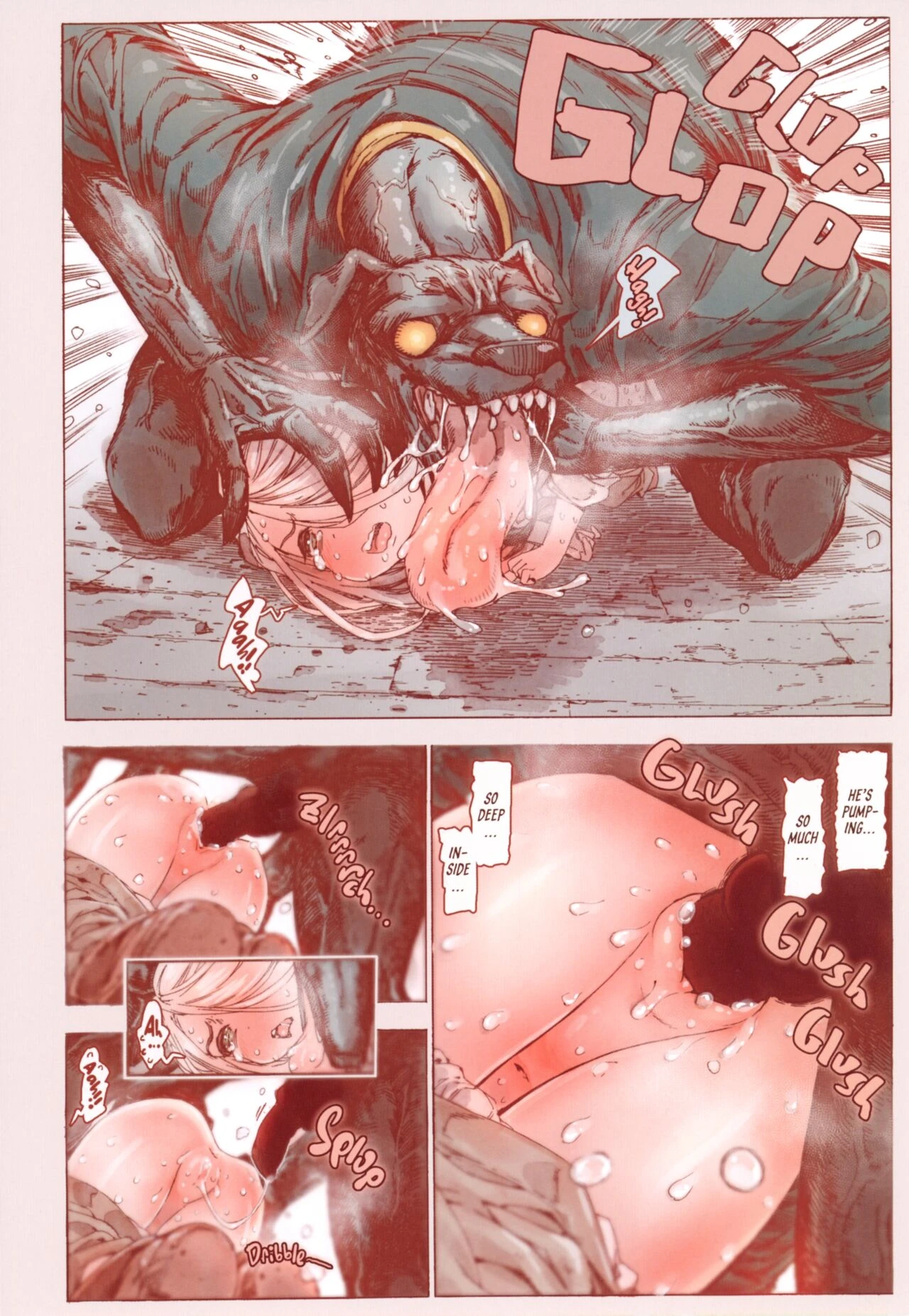 The Little Elf and the Savage Beastmen porn comic picture 19