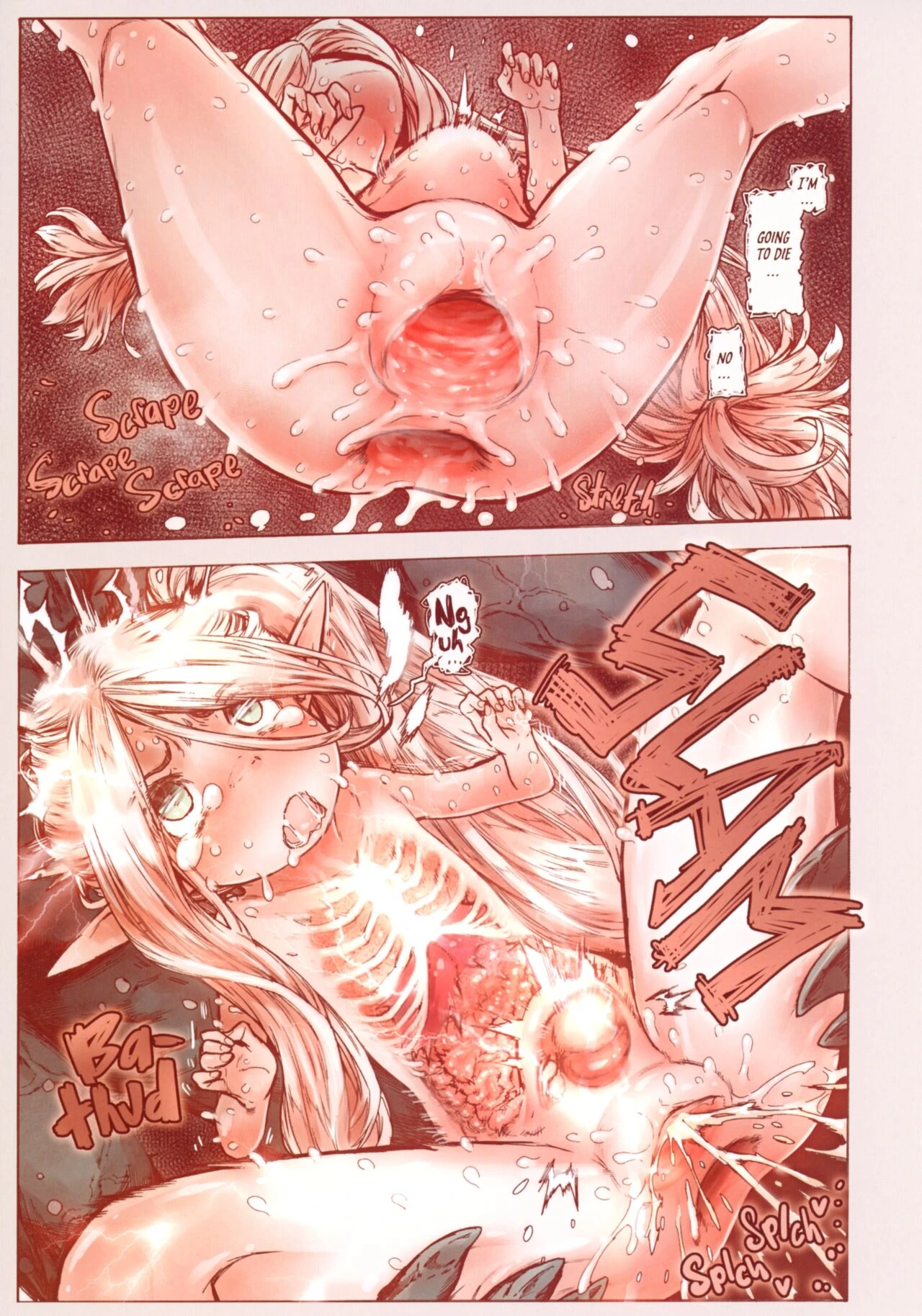 The Little Elf and the Savage Beastmen porn comic picture 34