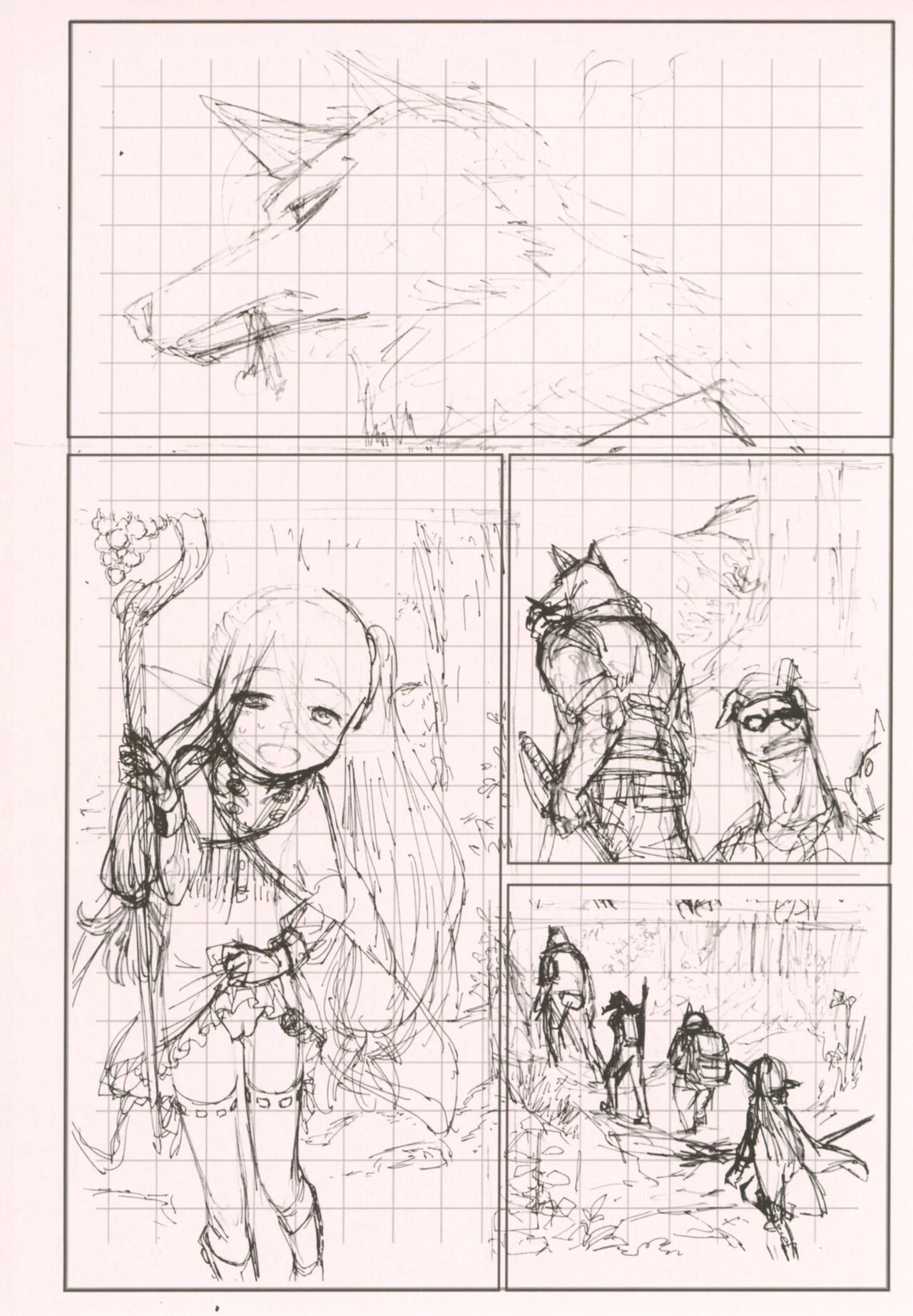 The Little Elf and the Savage Beastmen porn comic picture 44