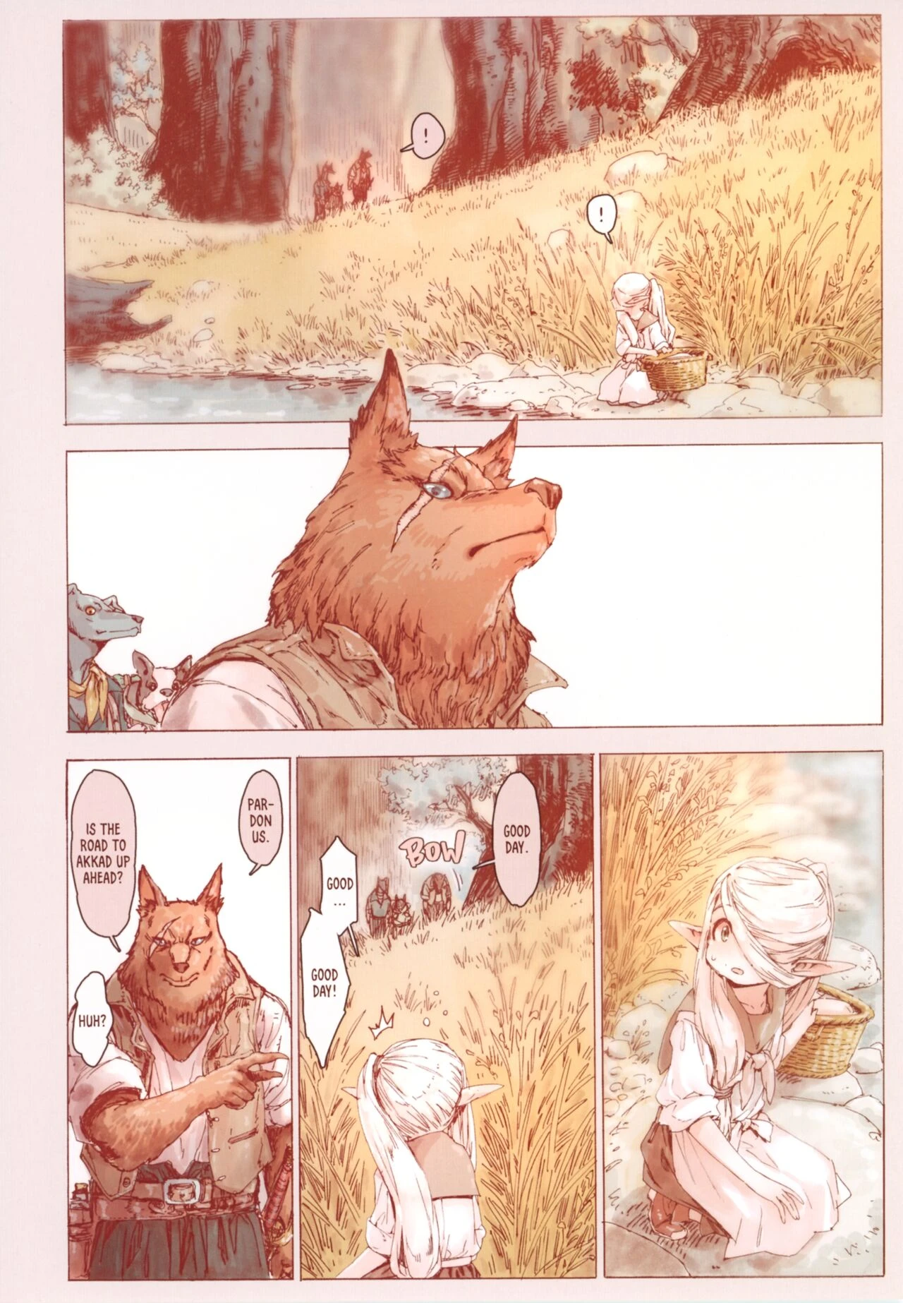 The Little Elf and the Savage Beastmen porn comic picture 7