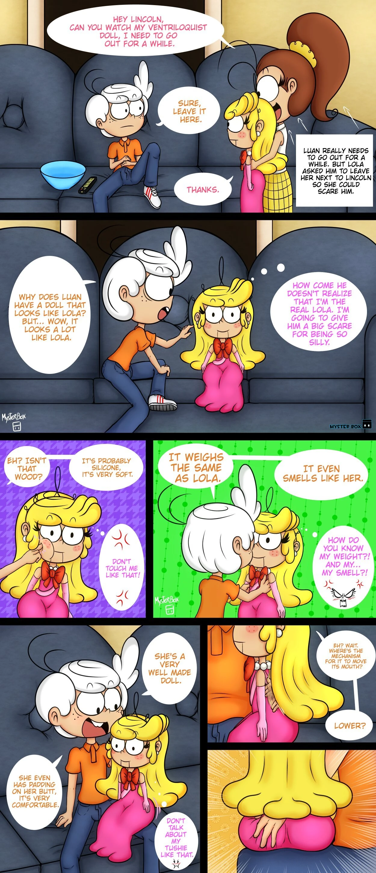 The Loud House Doll porn comic picture 3