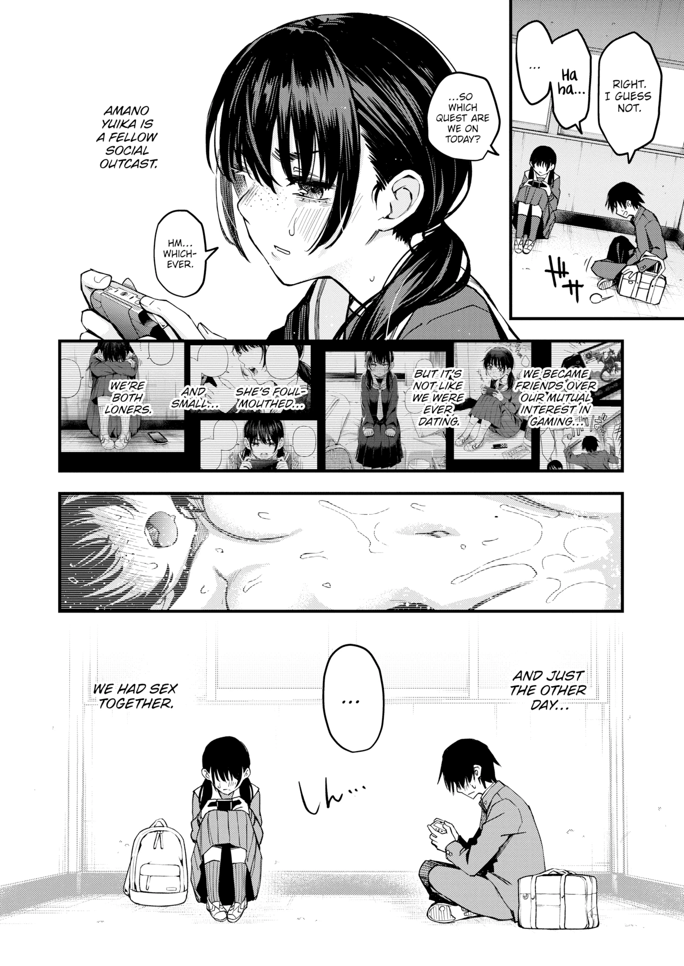 The Moment Right Before Gloomy Types Start Dating is the Hottest, Ain't It? #0 porn comic picture 2