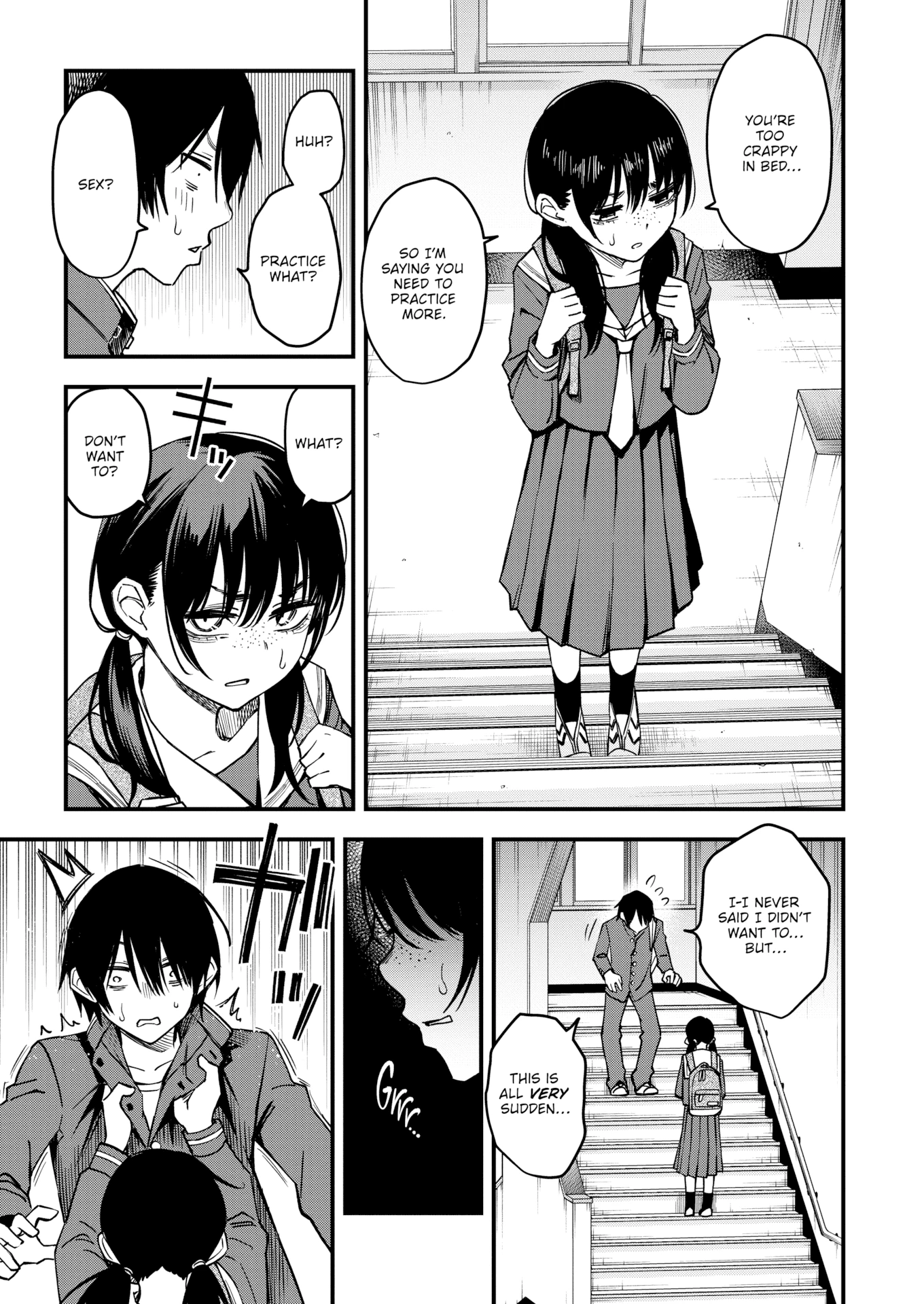 The Moment Right Before Gloomy Types Start Dating is the Hottest, Ain't It? #1 porn comic picture 9