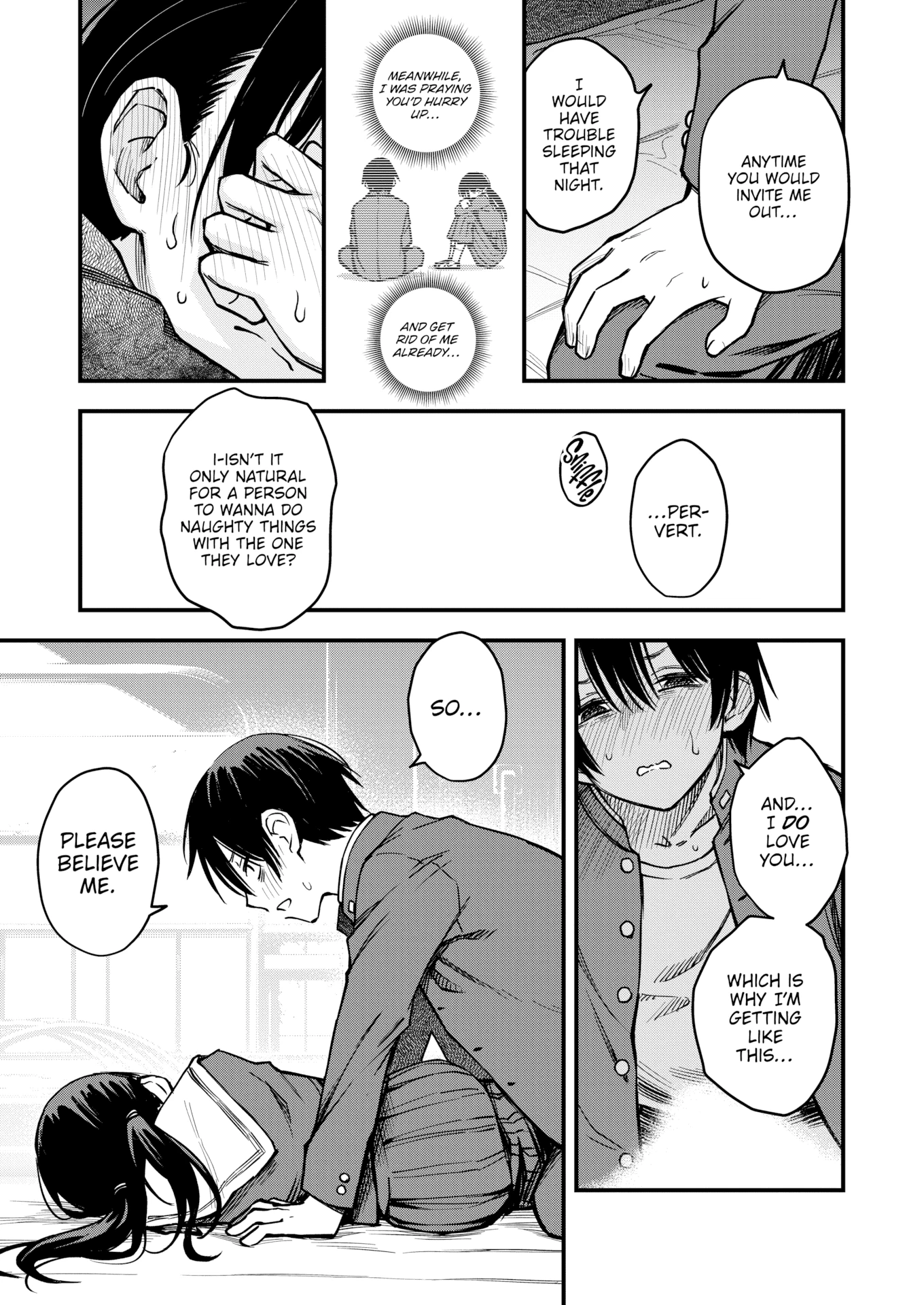 The Moment Right Before Gloomy Types Start Dating is the Hottest, Ain't It? FINAL porn comic picture 7