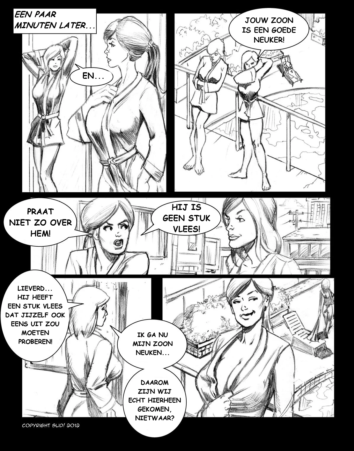 The Mom's Weekend Visit [NL] porn comic picture 24