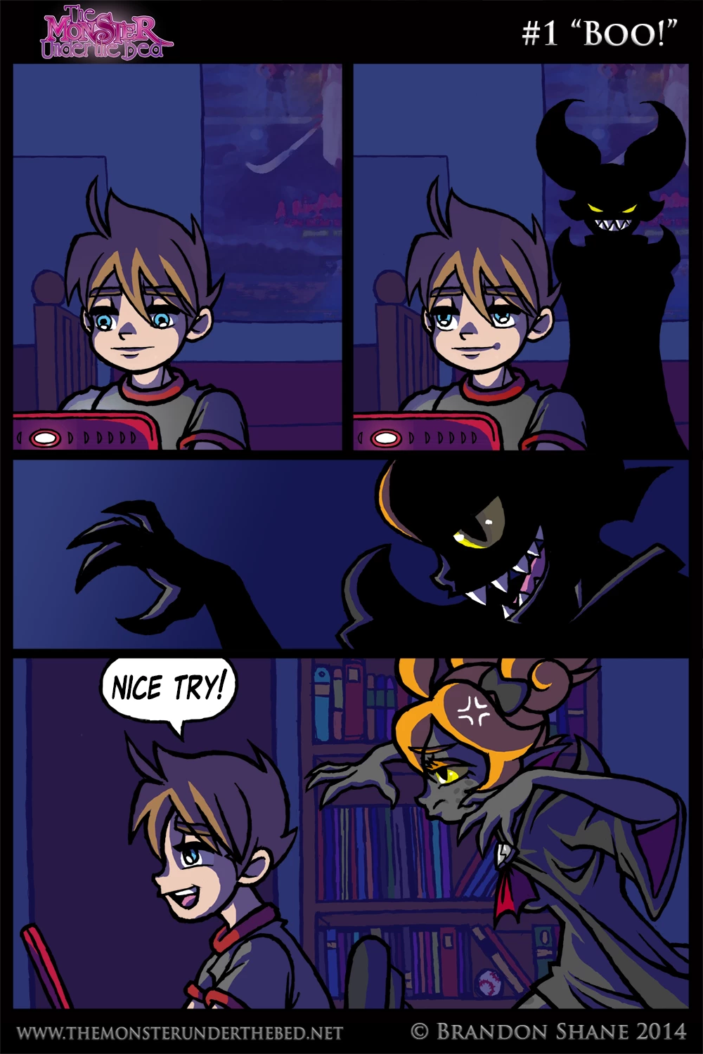 The Monster Under the Bed porn comic picture 2