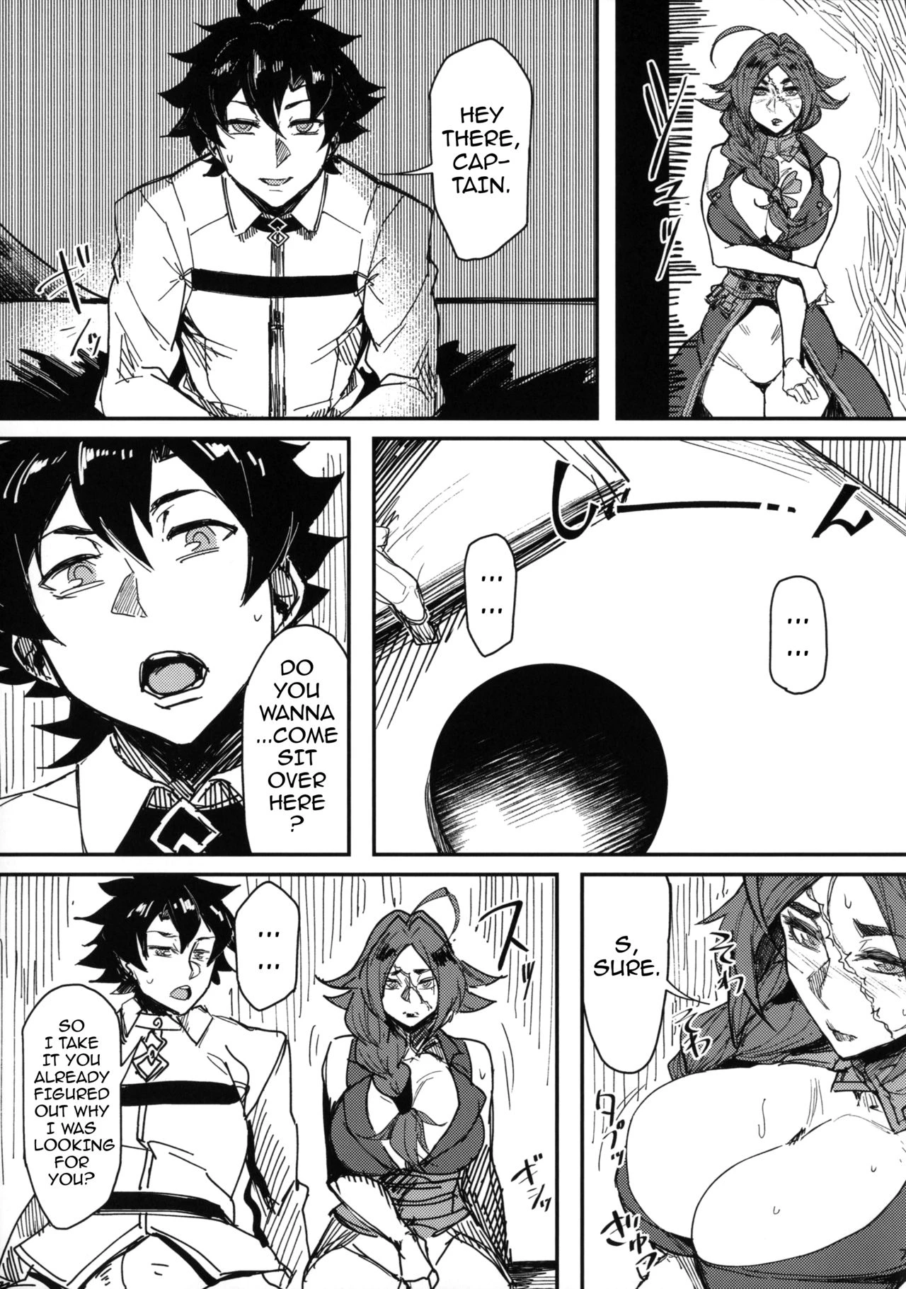 The Night of a Female Pirate porn comic picture 6