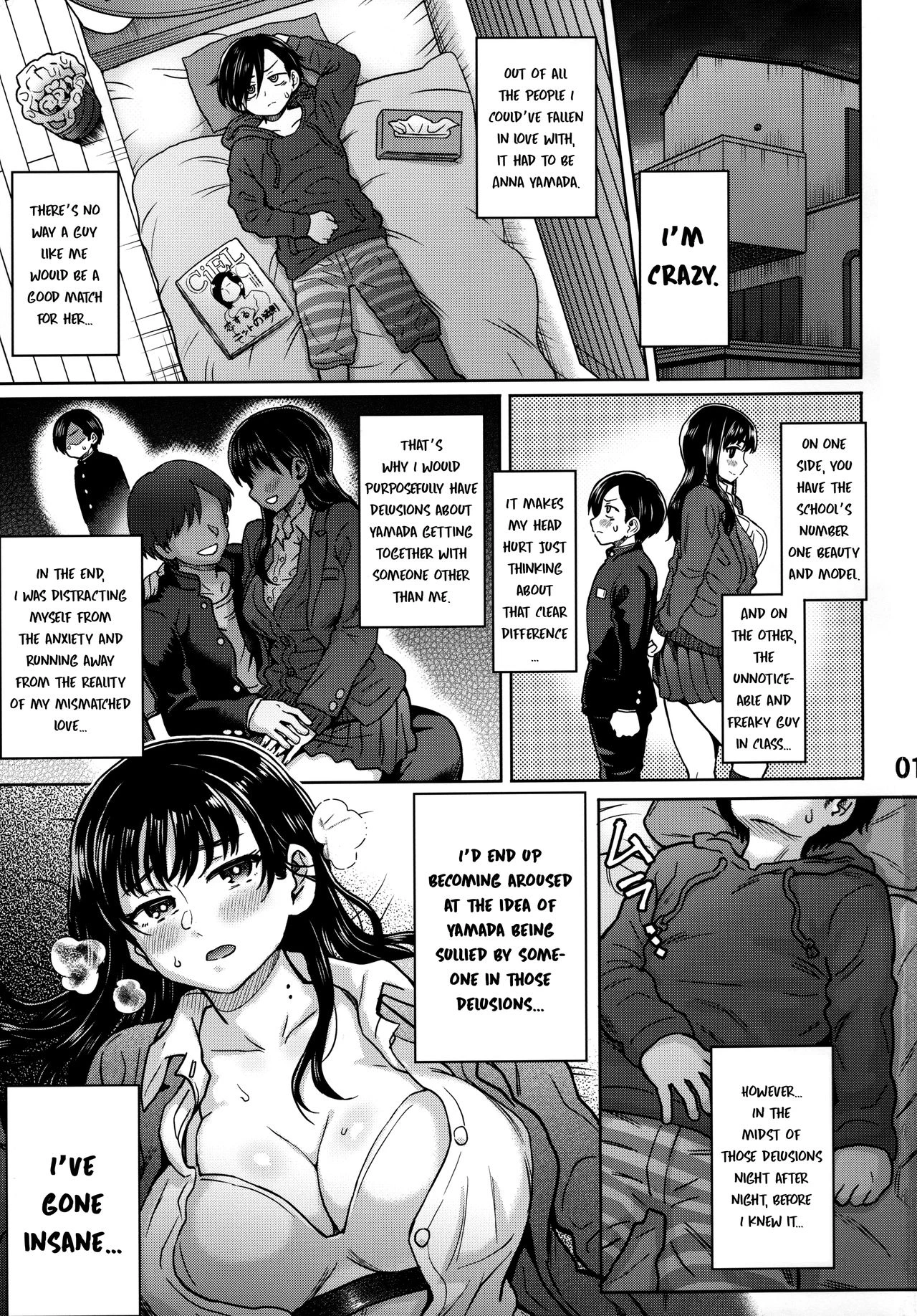 The NTR (Dangers) Delusions in My Heart porn comic picture 2
