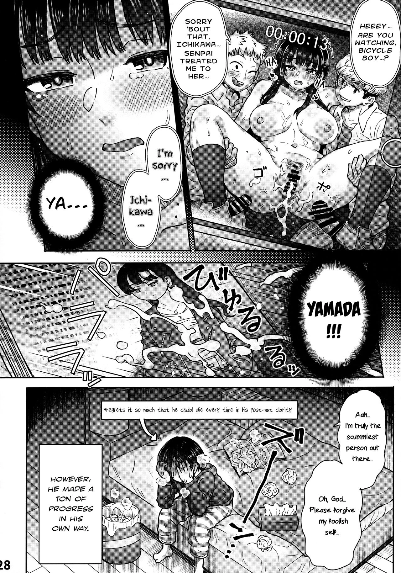 The NTR (Dangers) Delusions in My Heart porn comic picture 29