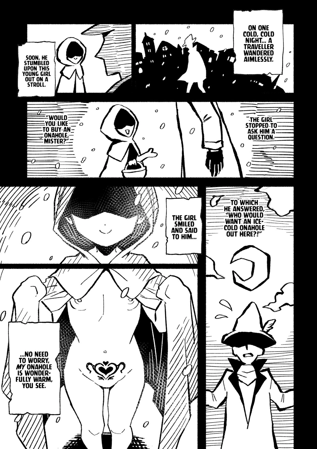 The Onahole Selling Maiden porn comic picture 3