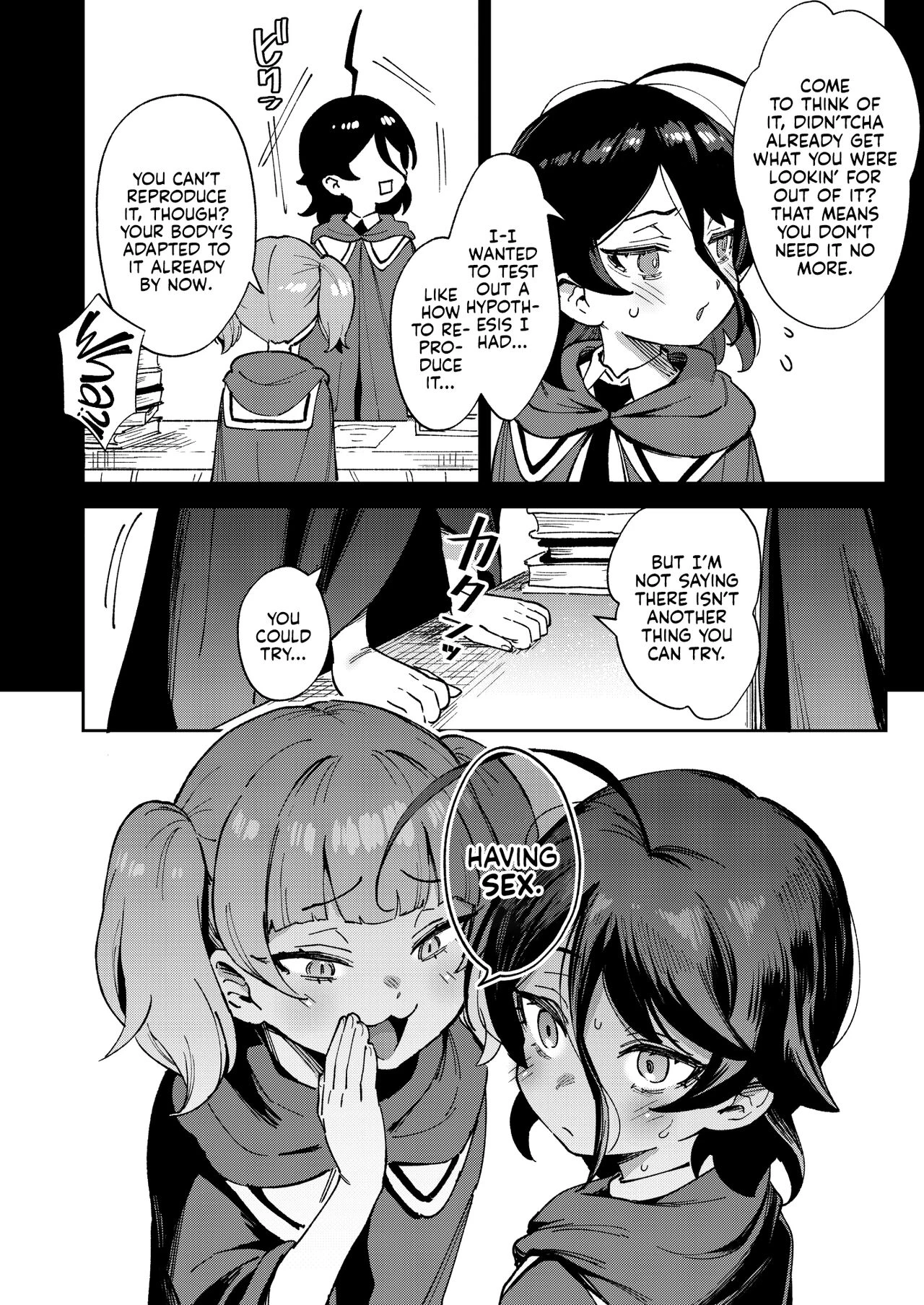 The Onahole Selling Maiden porn comic picture 42