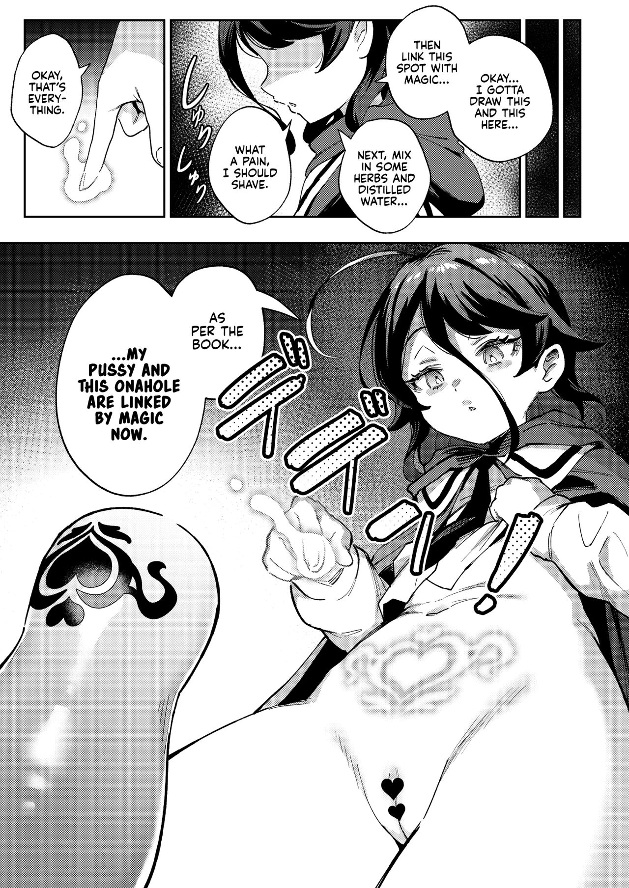 The Onahole Selling Maiden porn comic picture 7