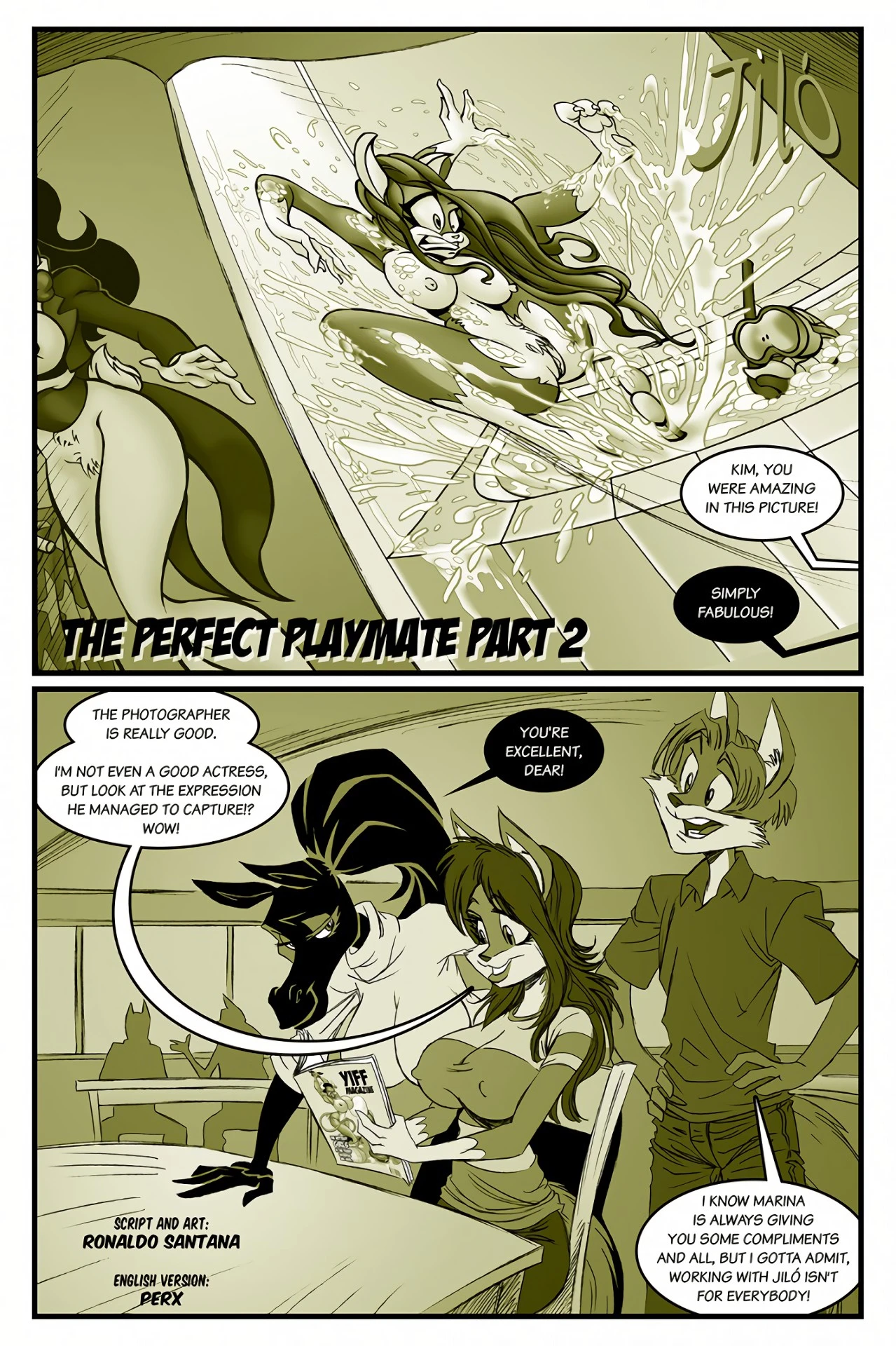 The Perfect Playmate 2 porn comic picture 2