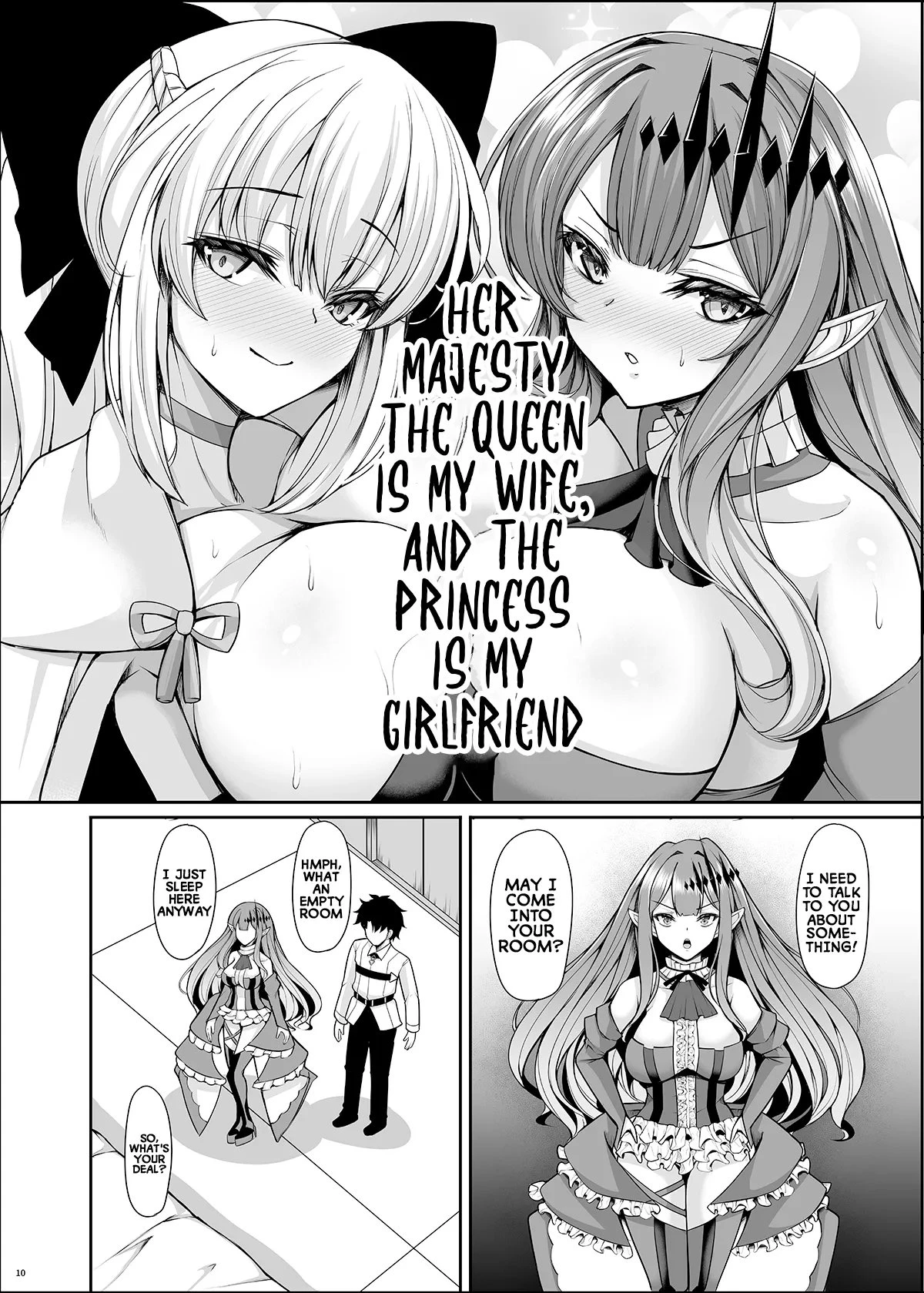 The Queen is my Wife, and the Princess is my Girlfriend porn comic picture 9