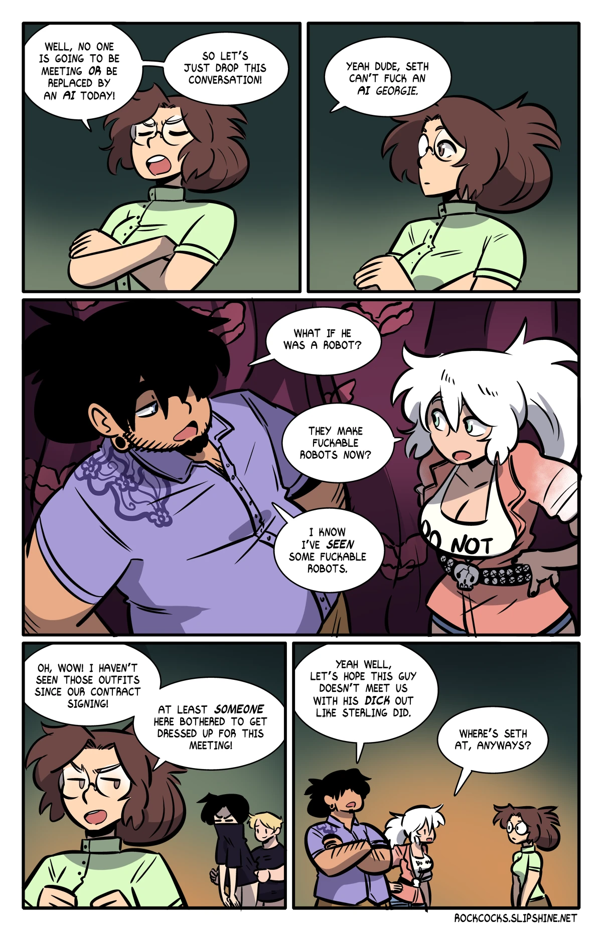 The Rock Cocks 18 porn comic picture 4