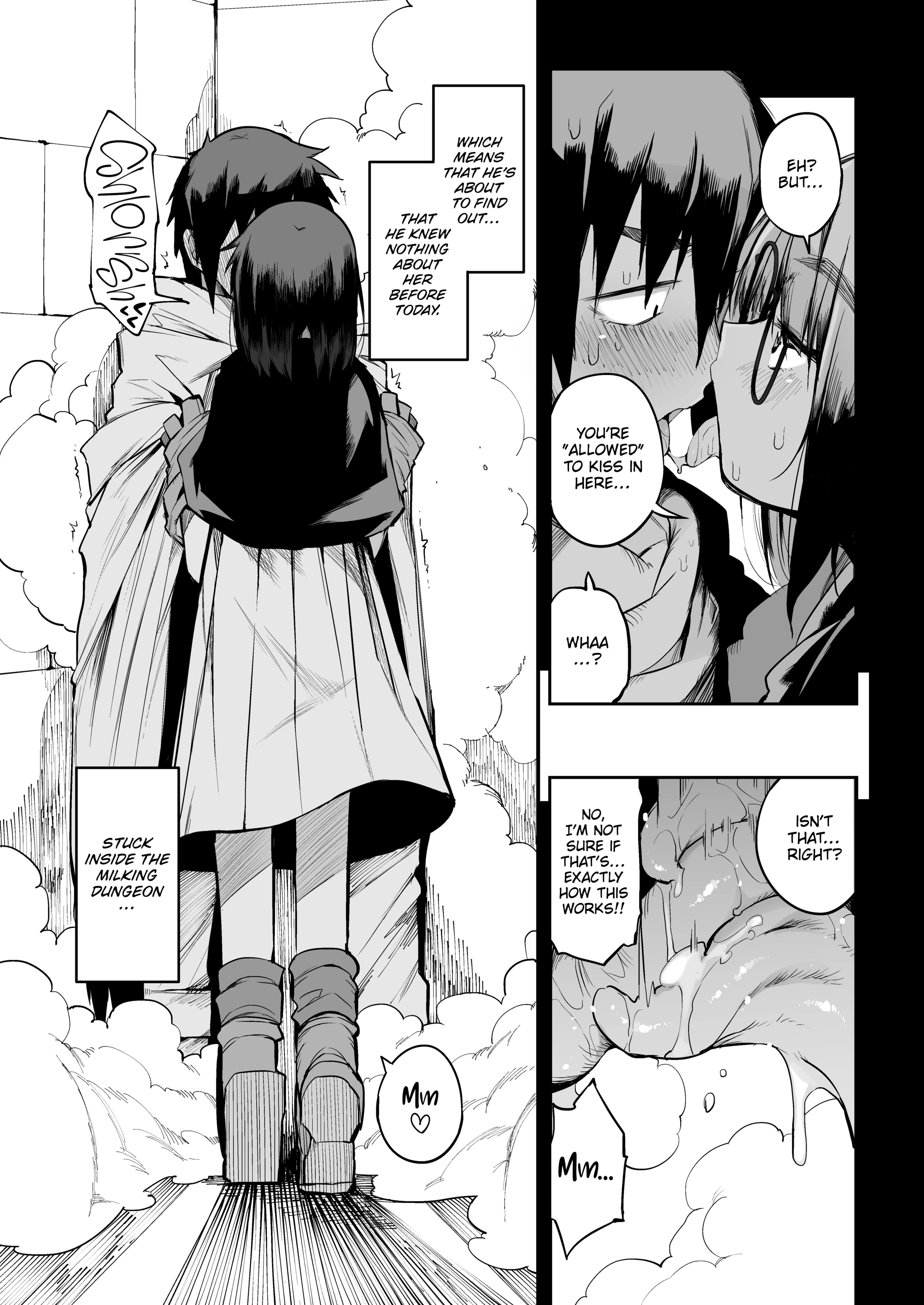 The S-Tier Slut Stats of a Girl Too Plain to Challenge the Milking Dungeon porn comic picture 10
