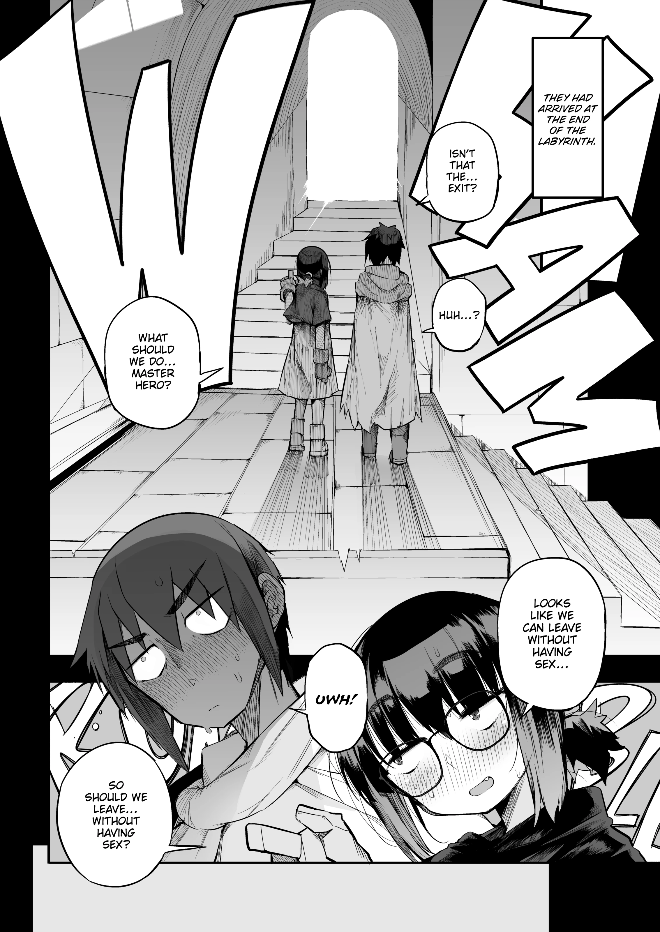 The S-Tier Slut Stats of a Girl Too Plain to Challenge the Milking Dungeon porn comic picture 31