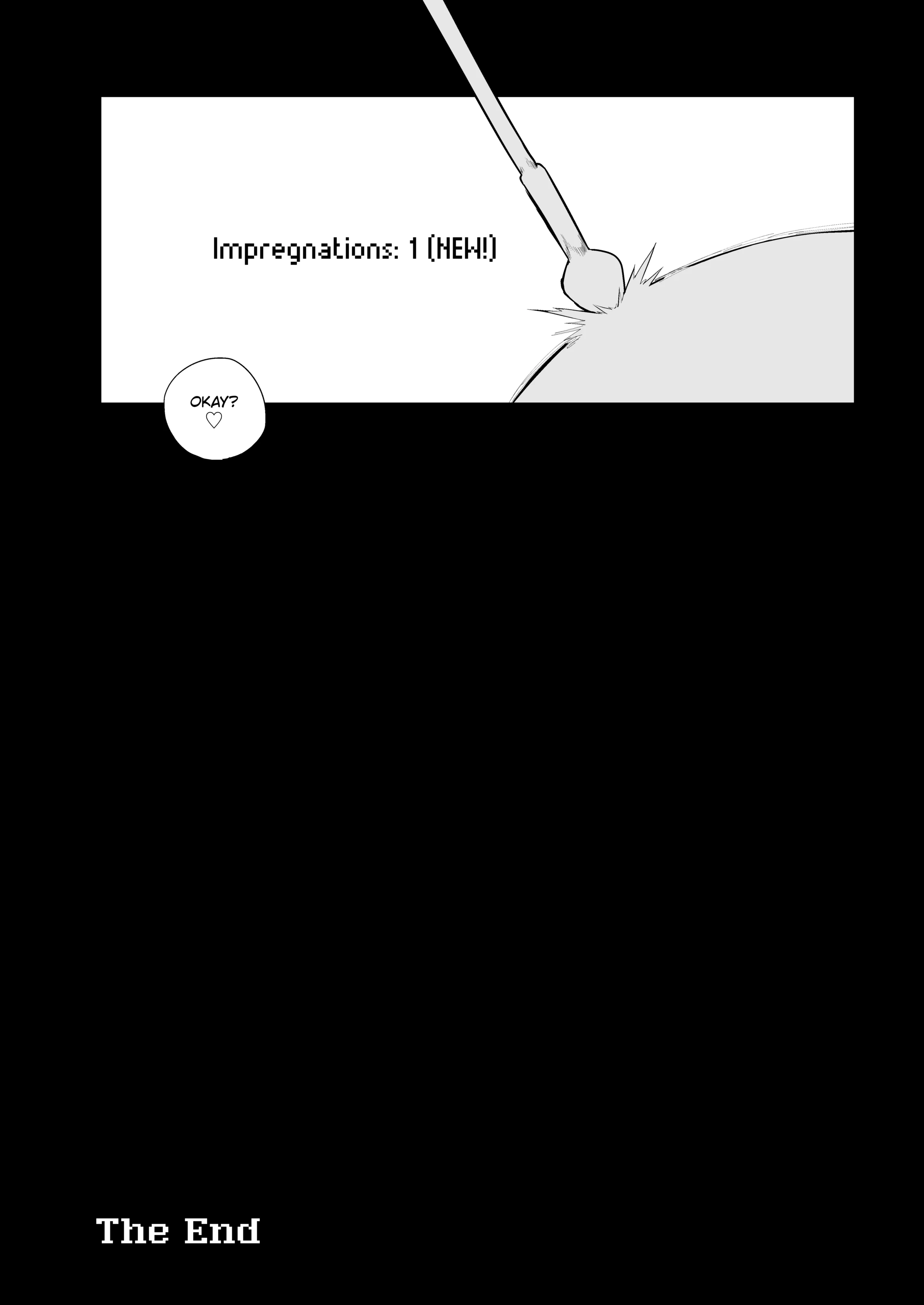 The S-Tier Slut Stats of a Girl Too Plain to Challenge the Milking Dungeon porn comic picture 46