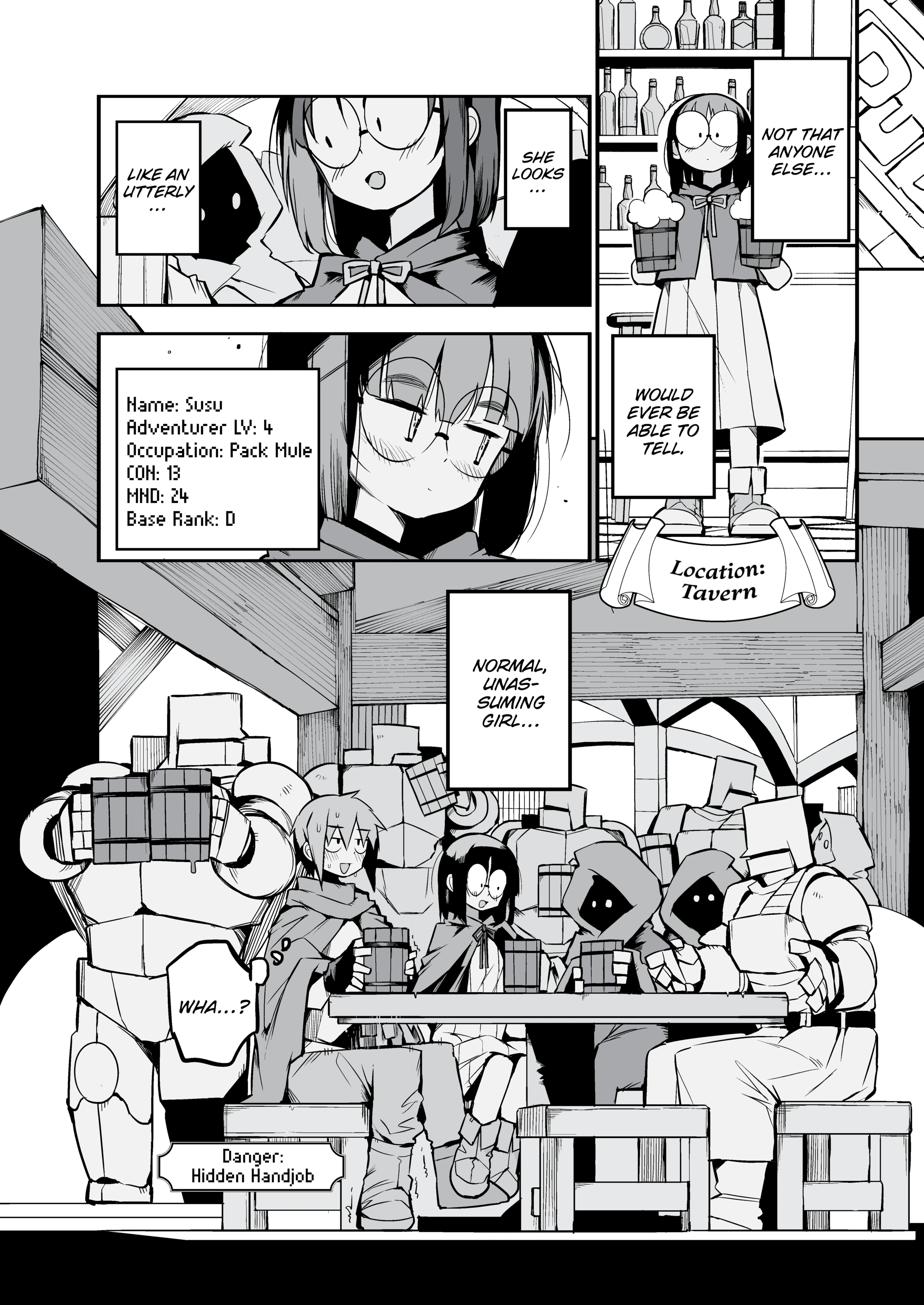 The S-Tier Slut Stats of a Girl Too Plain to Join the Hero's No-Romance Party porn comic picture 16