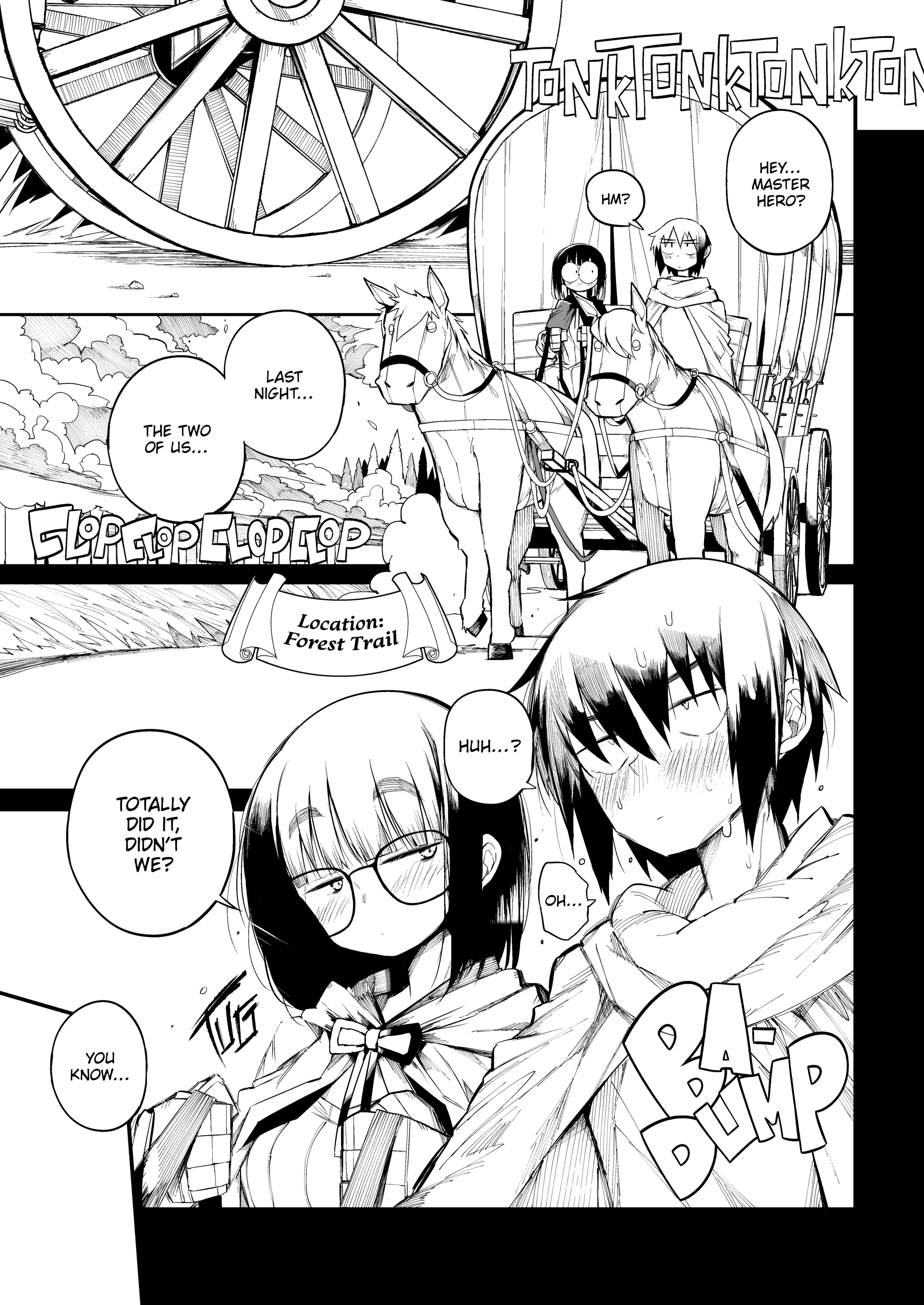 The S-Tier Slut Stats of a Girl Too Plain to Join the Hero's No-Romance Party porn comic picture 2