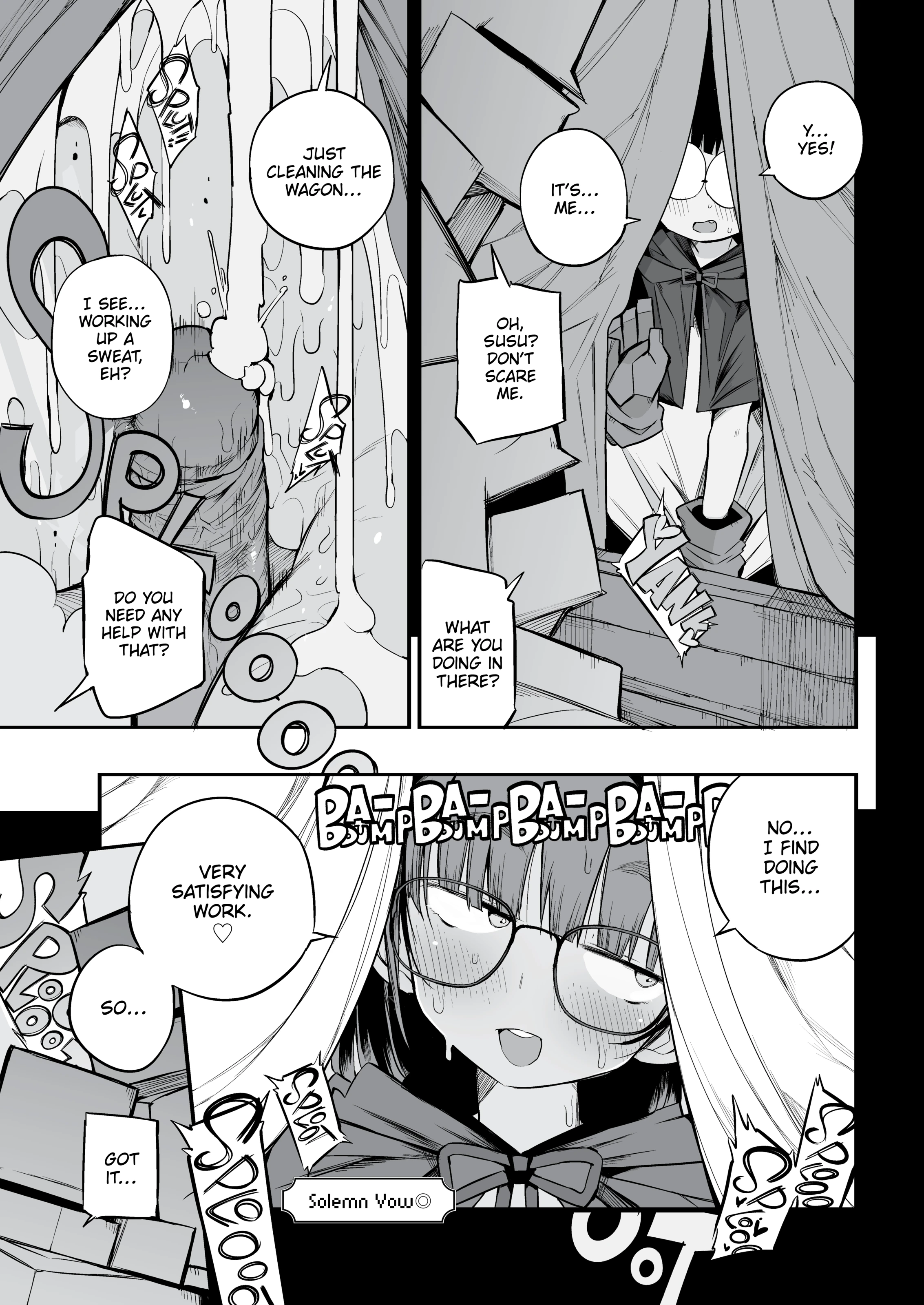 The S-Tier Slut Stats of a Girl Too Plain to Join the Hero's No-Romance Party porn comic picture 24