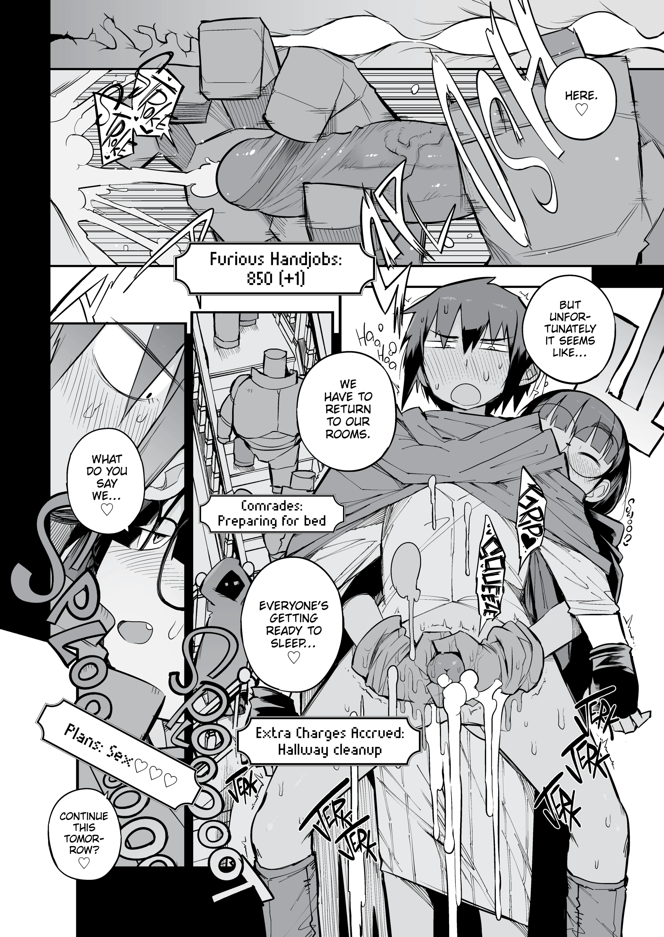 The S-Tier Slut Stats of a Girl Too Plain to Join the Hero's No-Romance Party porn comic picture 27
