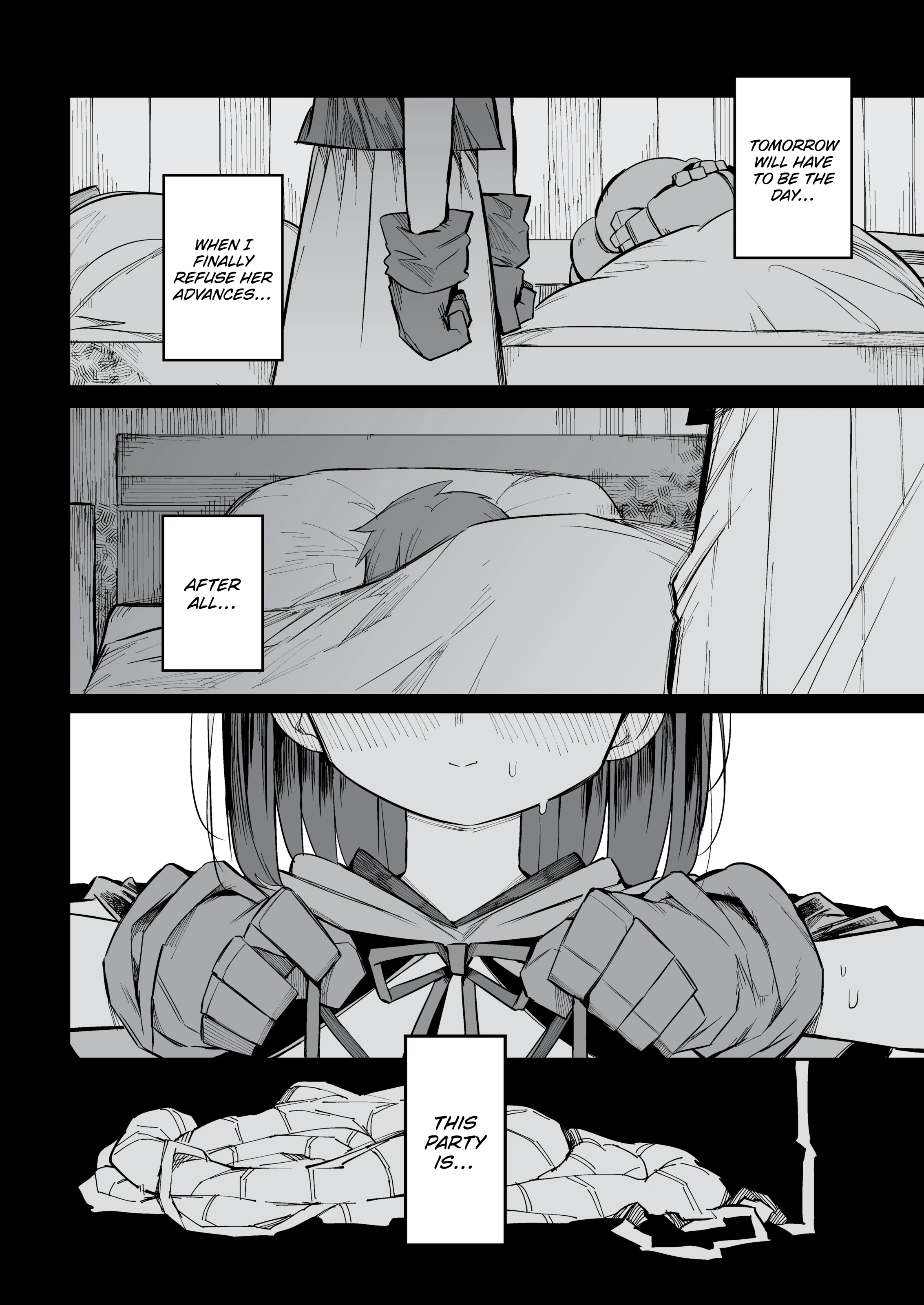The S-Tier Slut Stats of a Girl Too Plain to Join the Hero's No-Romance Party porn comic picture 31