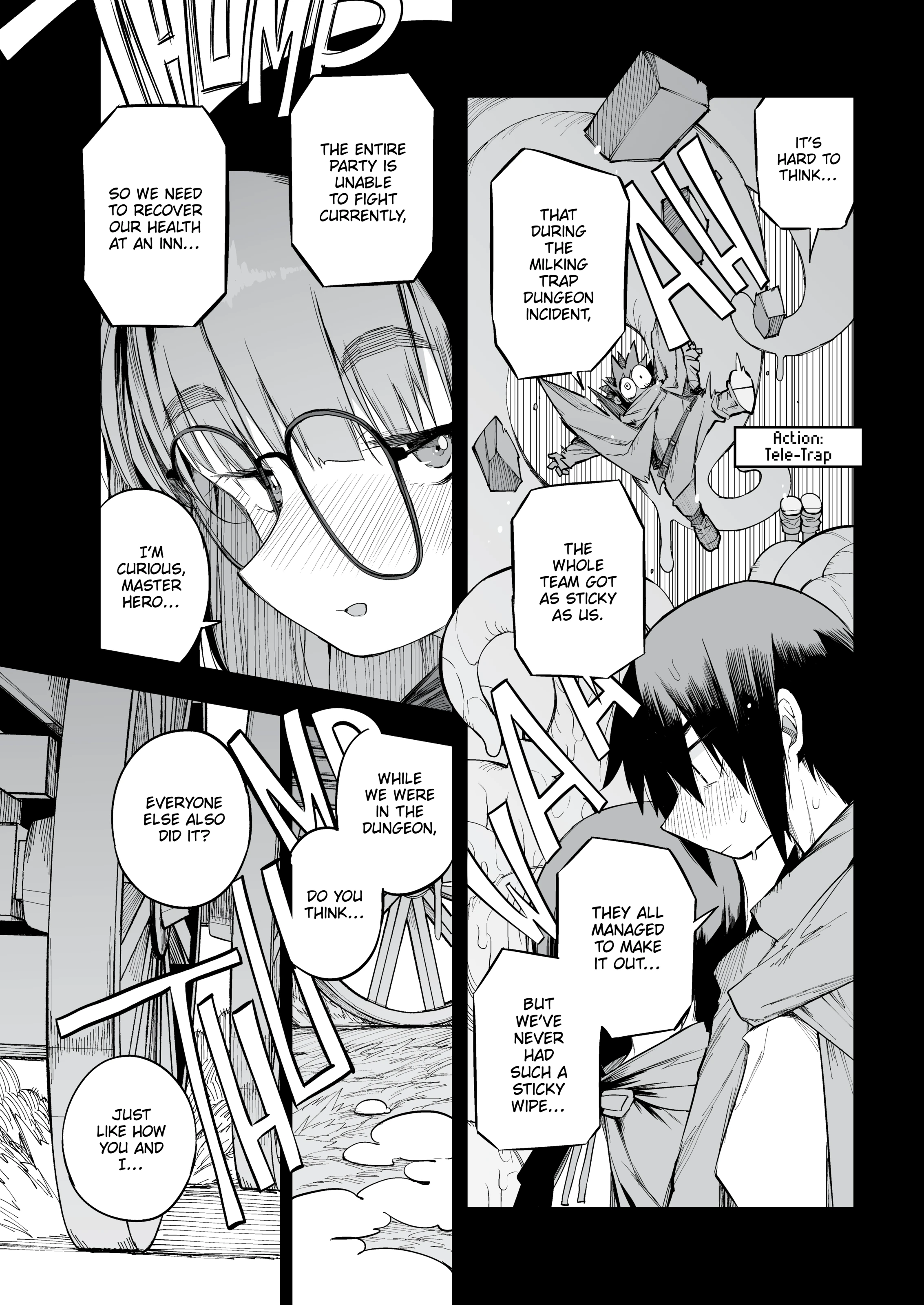The S-Tier Slut Stats of a Girl Too Plain to Join the Hero's No-Romance Party porn comic picture 4