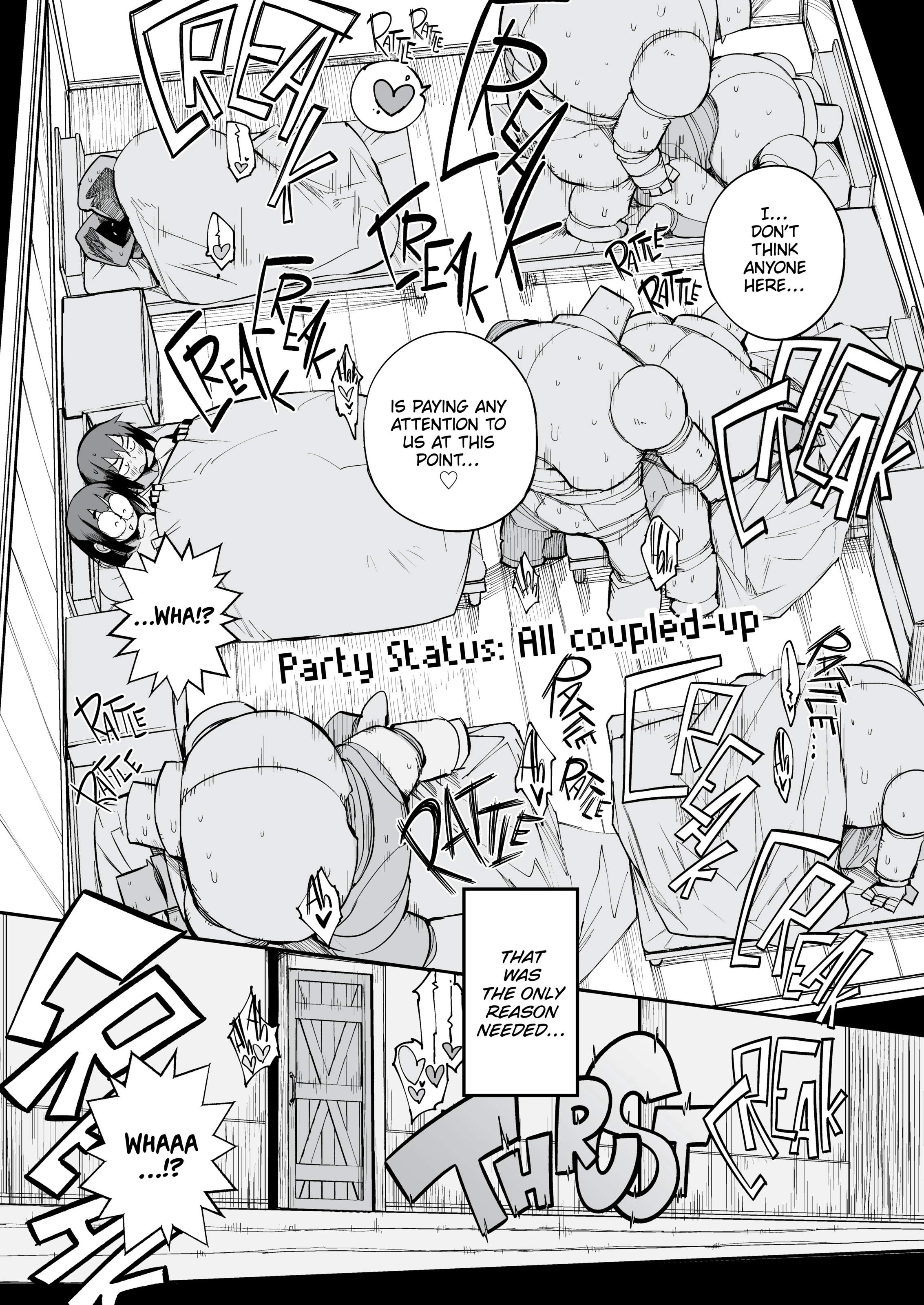 The S-Tier Slut Stats of a Girl Too Plain to Join the Hero's No-Romance Party porn comic picture 43