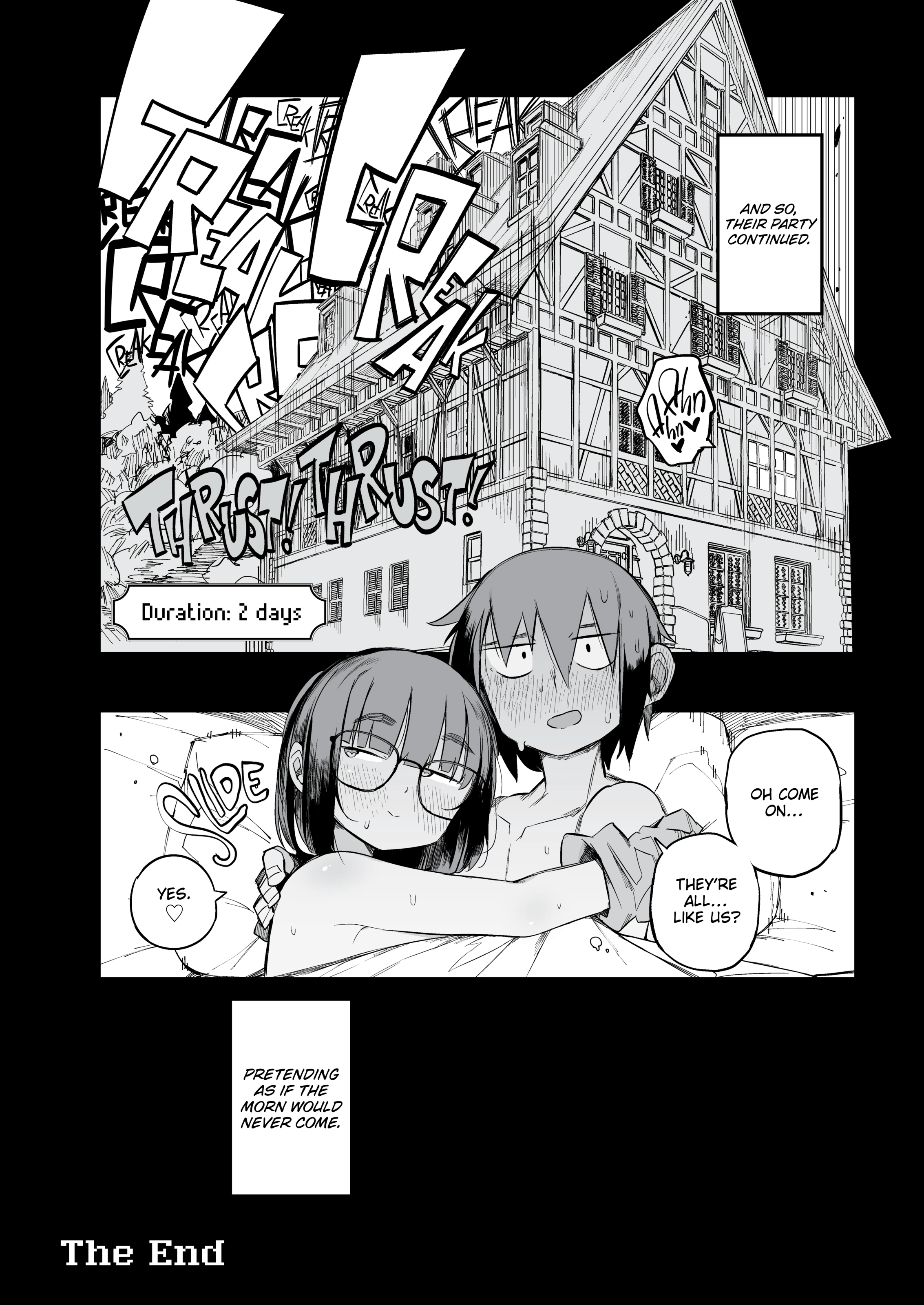 The S-Tier Slut Stats of a Girl Too Plain to Join the Hero's No-Romance Party porn comic picture 44