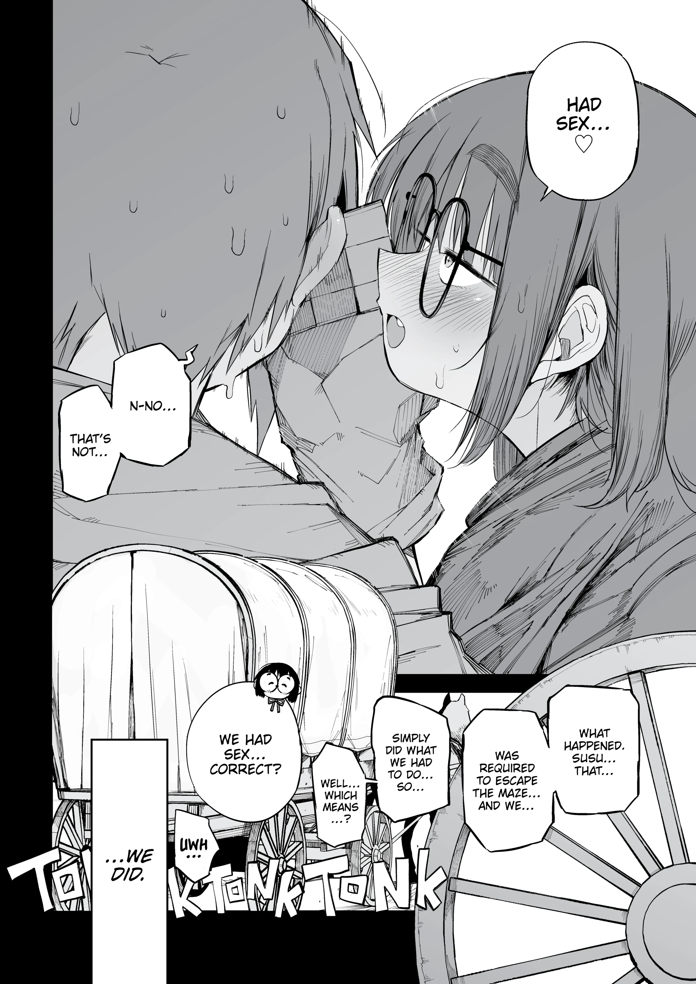 The S-Tier Slut Stats of a Girl Too Plain to Join the Hero's No-Romance Party porn comic picture 5