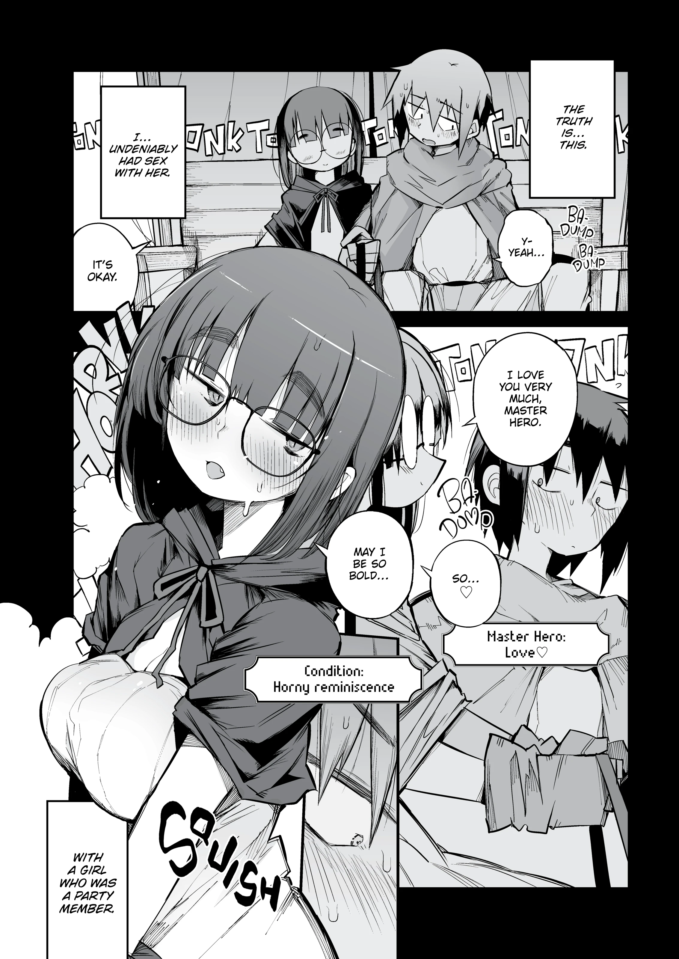 The S-Tier Slut Stats of a Girl Too Plain to Join the Hero's No-Romance Party porn comic picture 6