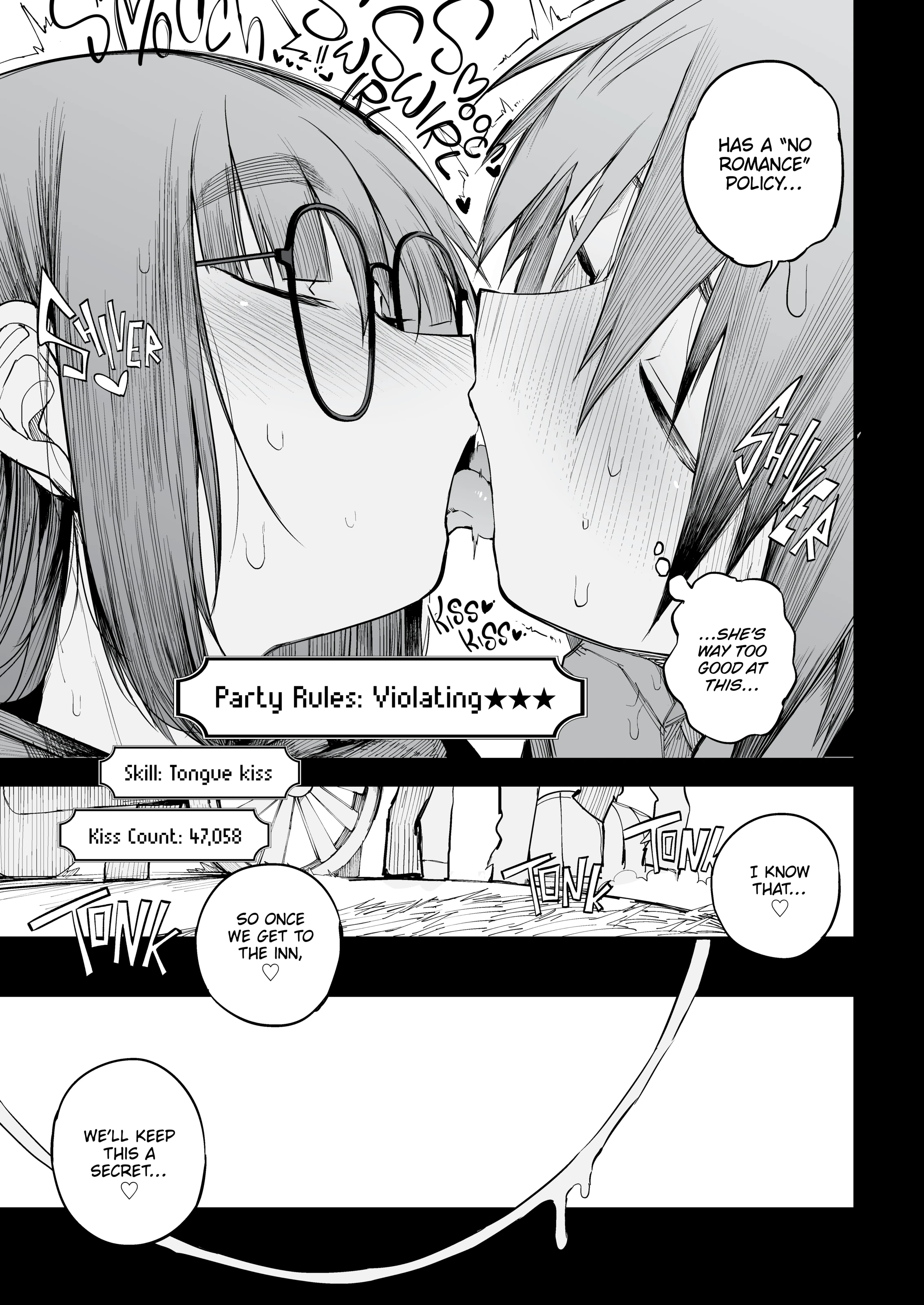 The S-Tier Slut Stats of a Girl Too Plain to Join the Hero's No-Romance Party porn comic picture 8