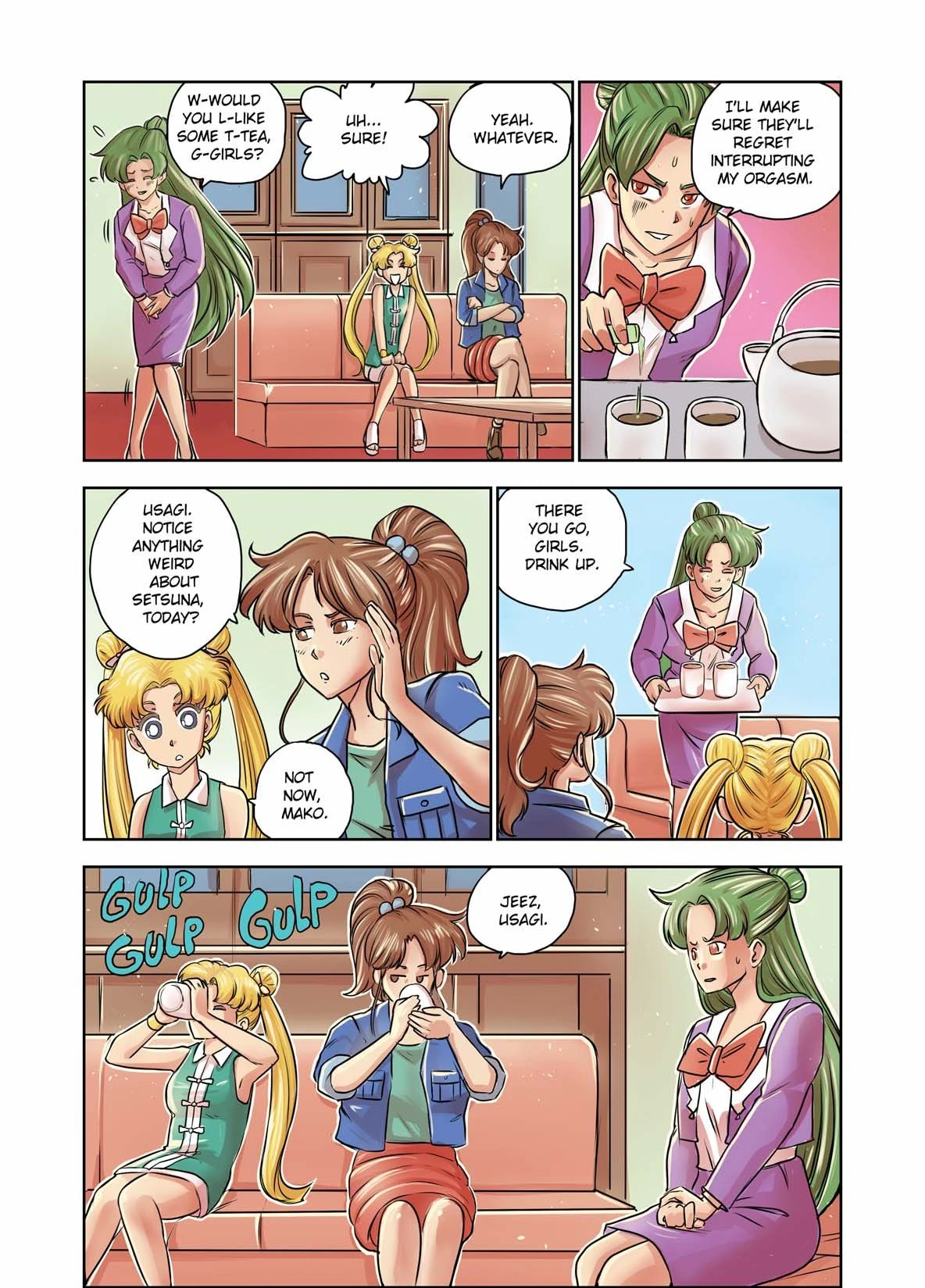 The Senshi Dolls - Day One porn comic picture 12