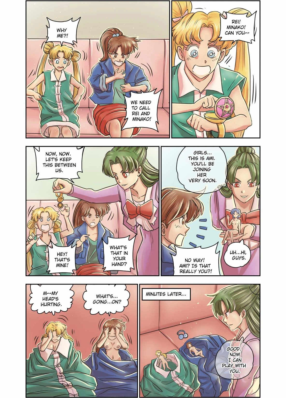 The Senshi Dolls - Day One porn comic picture 14