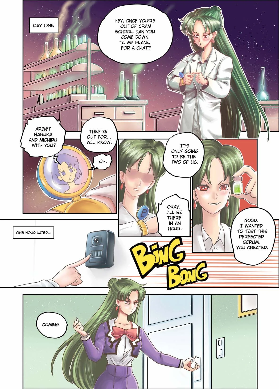 The Senshi Dolls - Day One porn comic picture 3