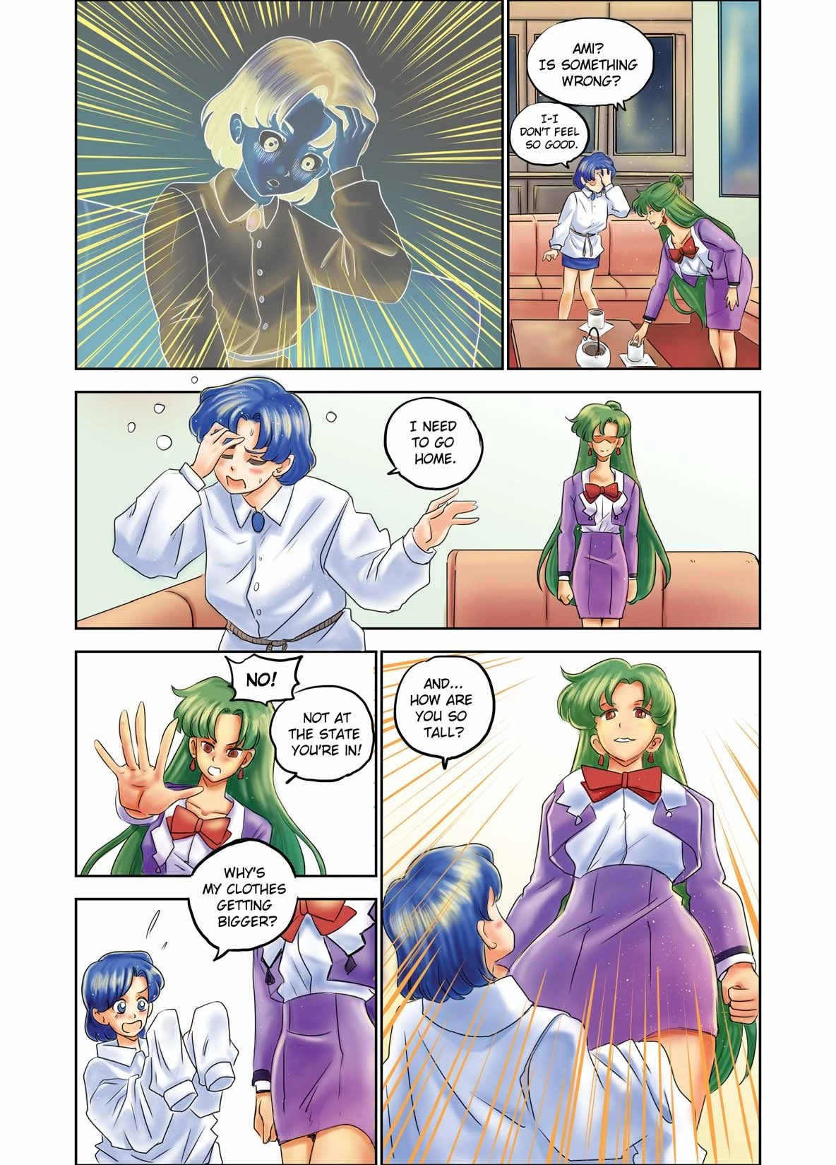 The Senshi Dolls - Day One porn comic picture 5