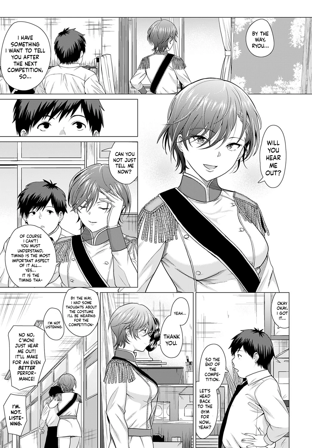 The show must go on! porn comic picture 5