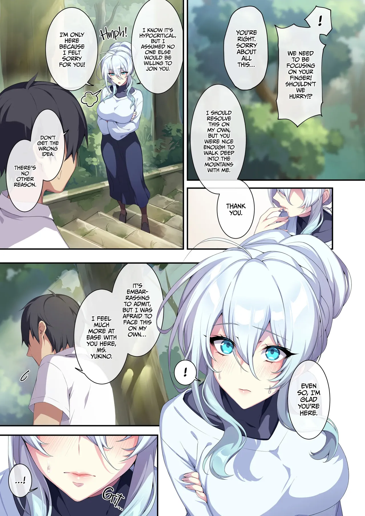 The Shy Snow Woman and The Cursed Ring 2 - 雪女さんと呪いの指輪2 porn comic picture 12