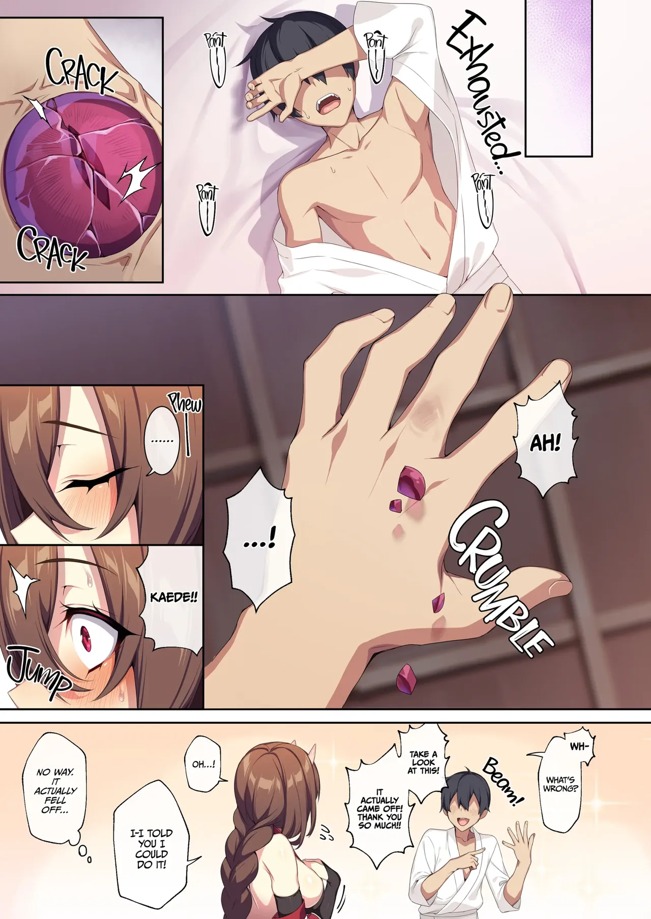 The Shy Snow Woman and The Cursed Ring 2 - 雪女さんと呪いの指輪2 porn comic picture 50