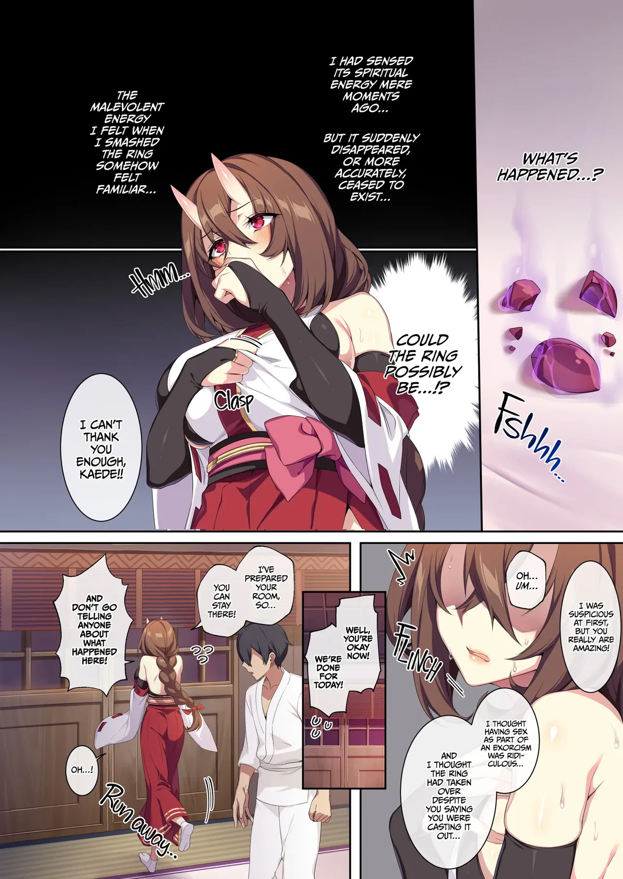 The Shy Snow Woman and The Cursed Ring 2 - 雪女さんと呪いの指輪2 porn comic picture 51