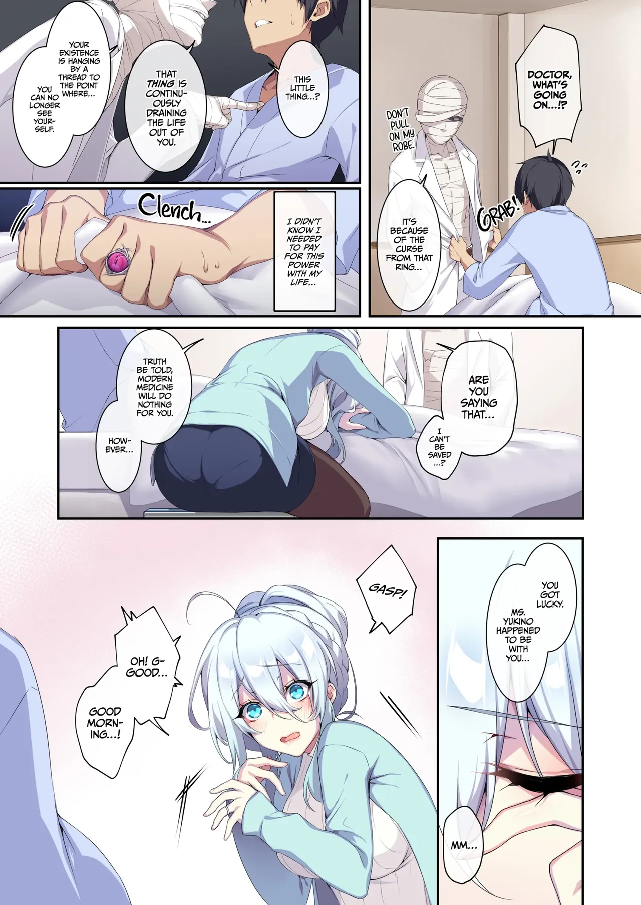 The Shy Snow Woman and The Cursed Ring 2 - 雪女さんと呪いの指輪2 porn comic picture 6