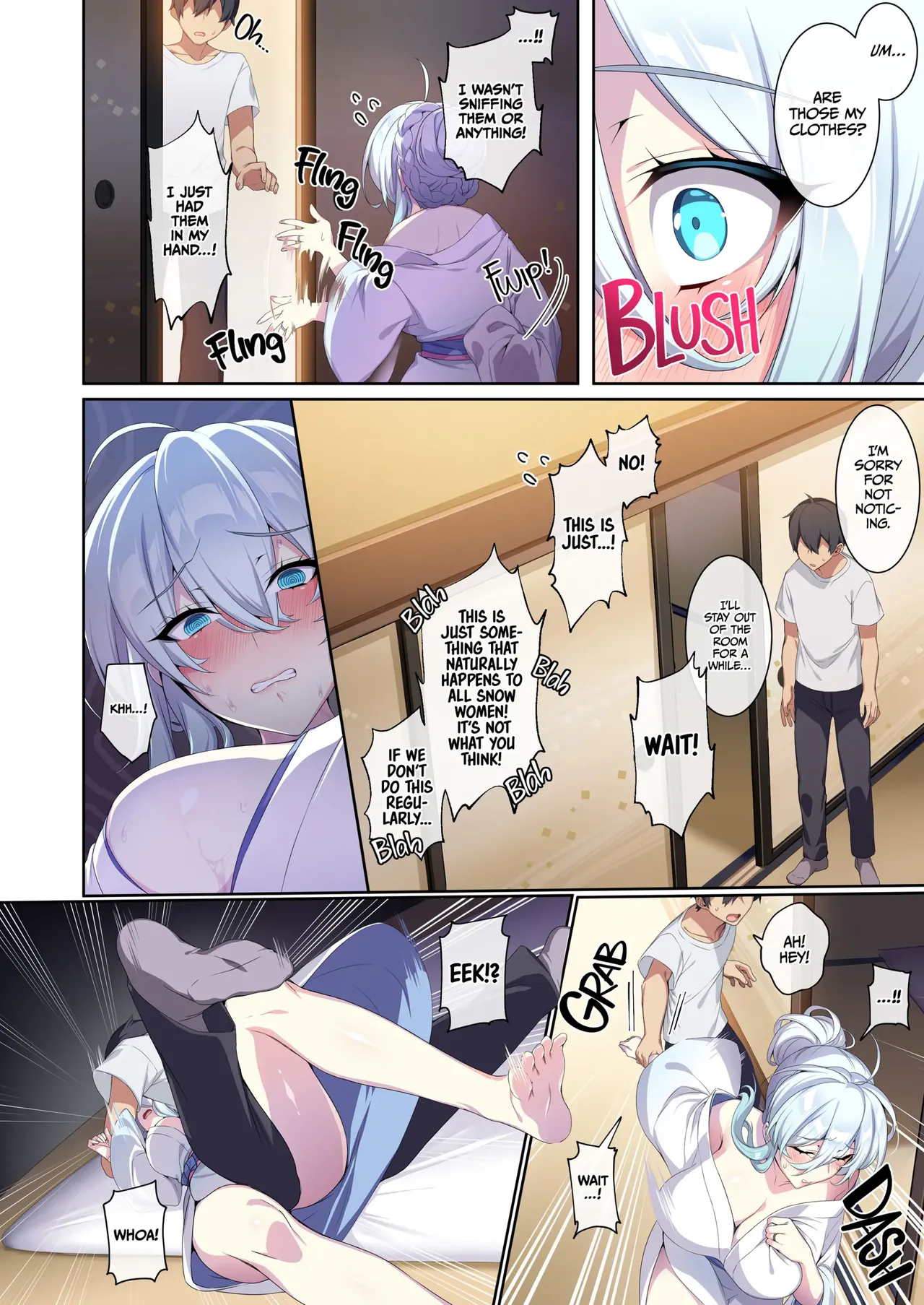The Shy Snow Woman and The Cursed Ring 2 - 雪女さんと呪いの指輪2 porn comic picture 63