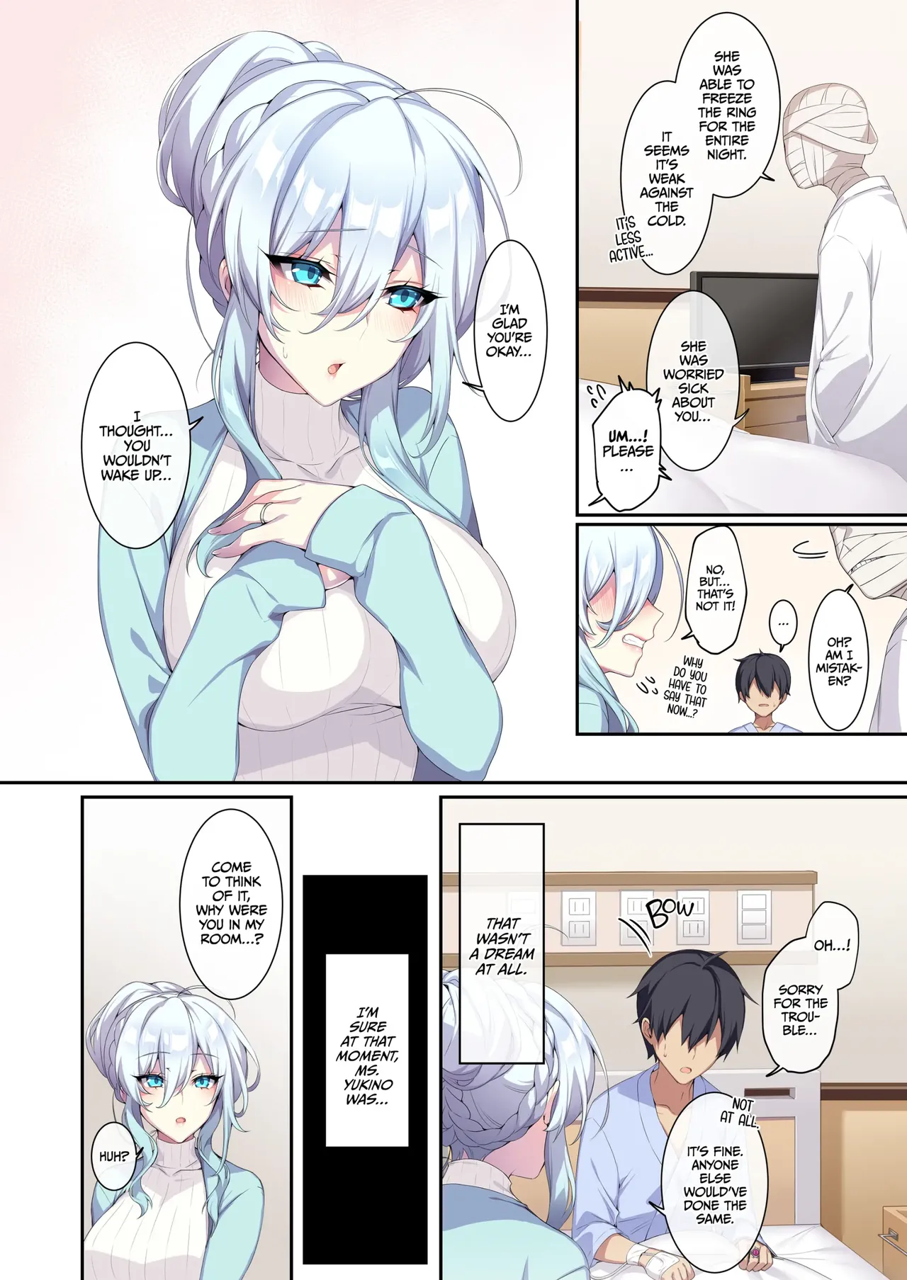 The Shy Snow Woman and The Cursed Ring 2 - 雪女さんと呪いの指輪2 porn comic picture 7