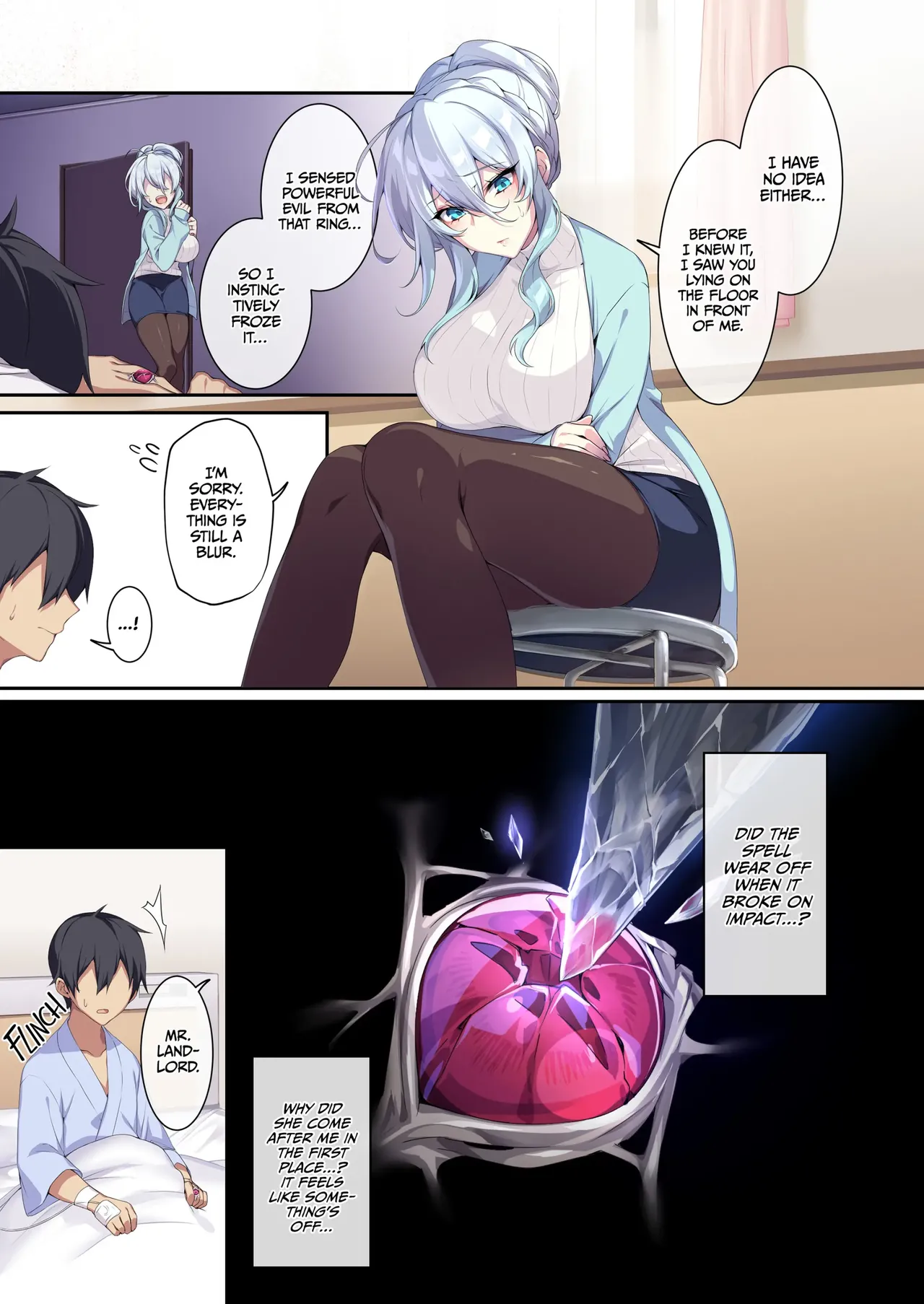 The Shy Snow Woman and The Cursed Ring 2 - 雪女さんと呪いの指輪2 porn comic picture 8
