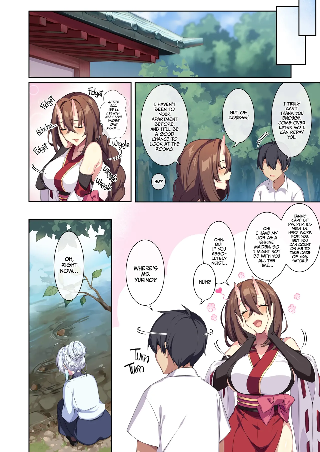 The Shy Snow Woman and The Cursed Ring 2 - 雪女さんと呪いの指輪2 porn comic picture 87