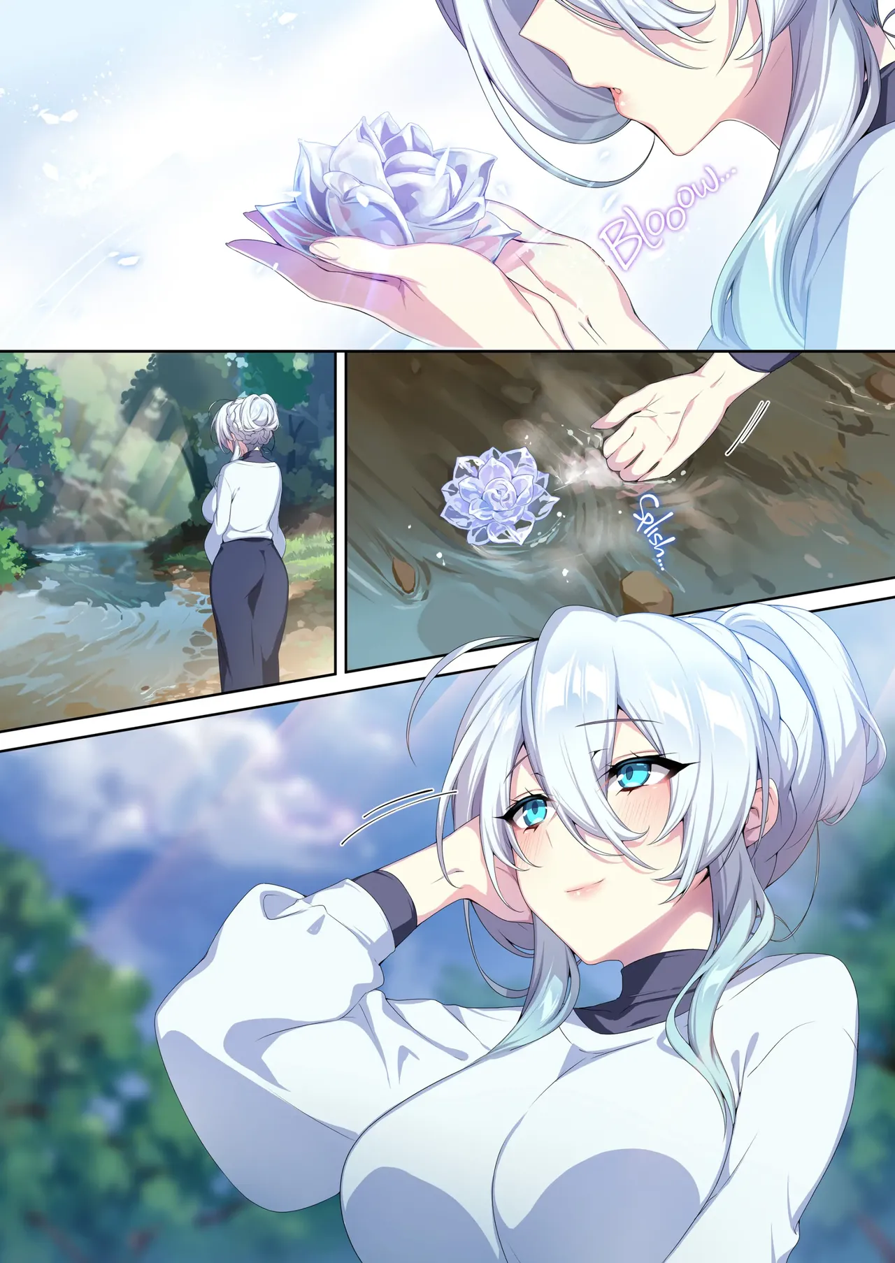 The Shy Snow Woman and The Cursed Ring 2 - 雪女さんと呪いの指輪2 porn comic picture 88
