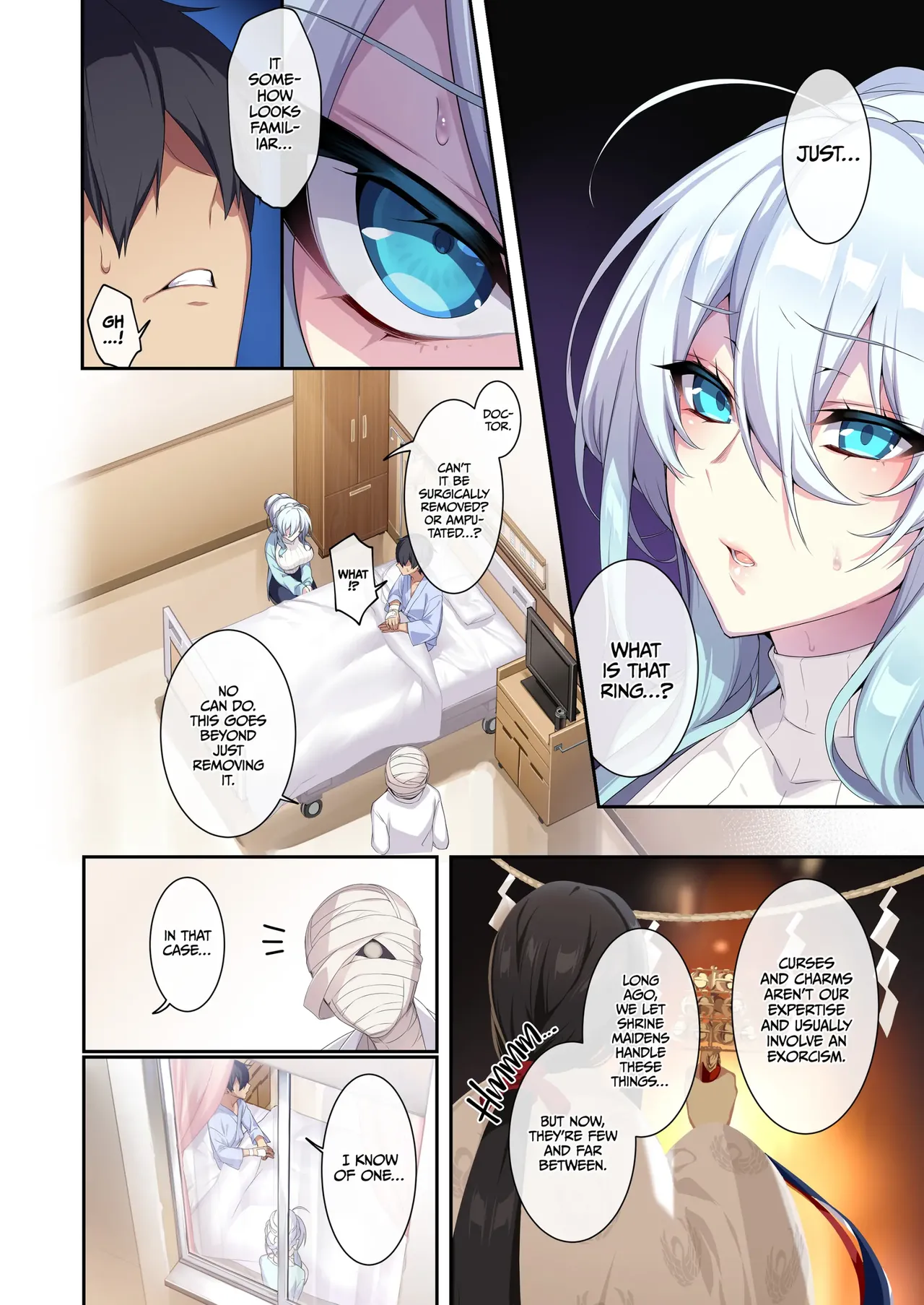 The Shy Snow Woman and The Cursed Ring 2 - 雪女さんと呪いの指輪2 porn comic picture 9